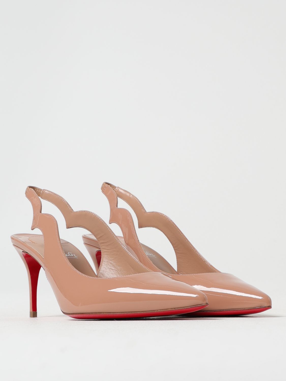 CHRISTIAN LOUBOUTIN 高跟鞋: 鞋 女士 Christian Louboutin, 粉末色 - Img 2