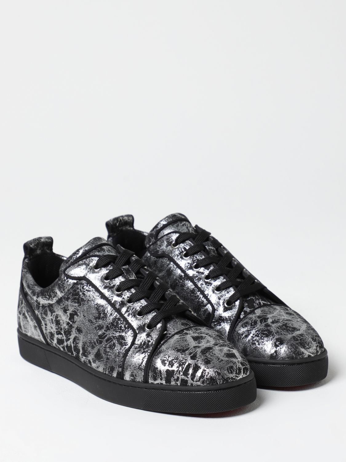 CHRISTIAN LOUBOUTIN ZAPATILLAS: Zapatillas hombre Christian Louboutin, Negro - Img 2