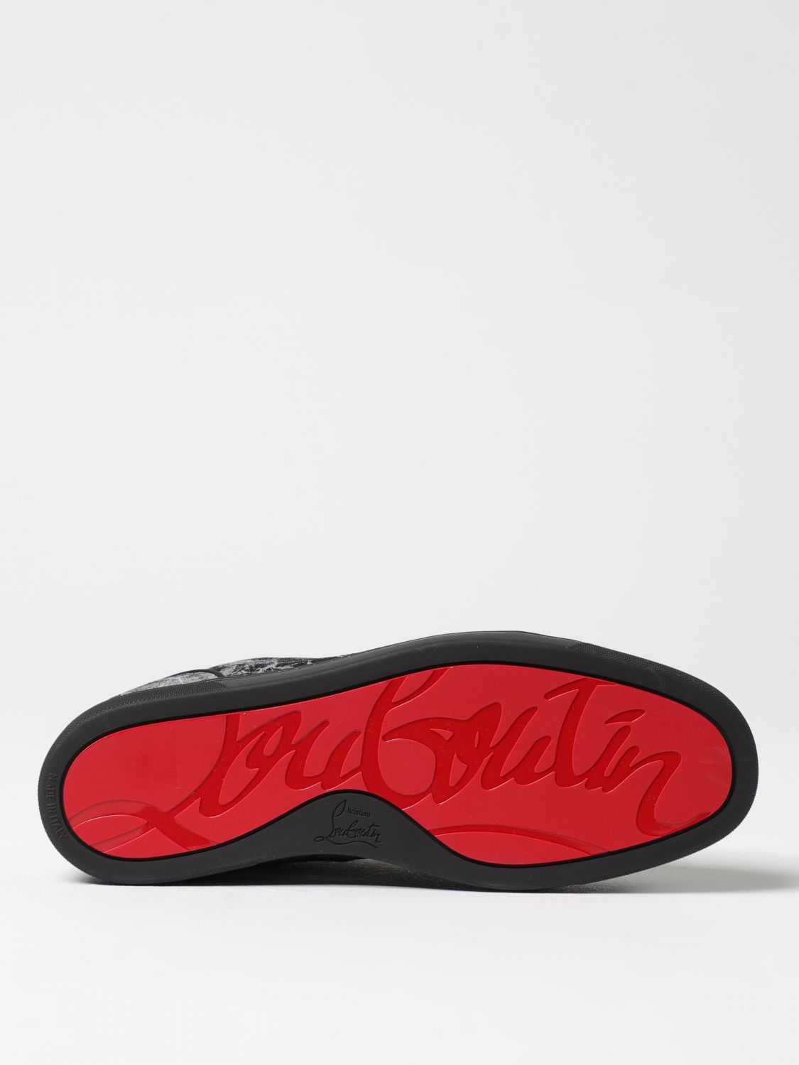 CHRISTIAN LOUBOUTIN ZAPATILLAS: Zapatillas hombre Christian Louboutin, Negro - Img 5