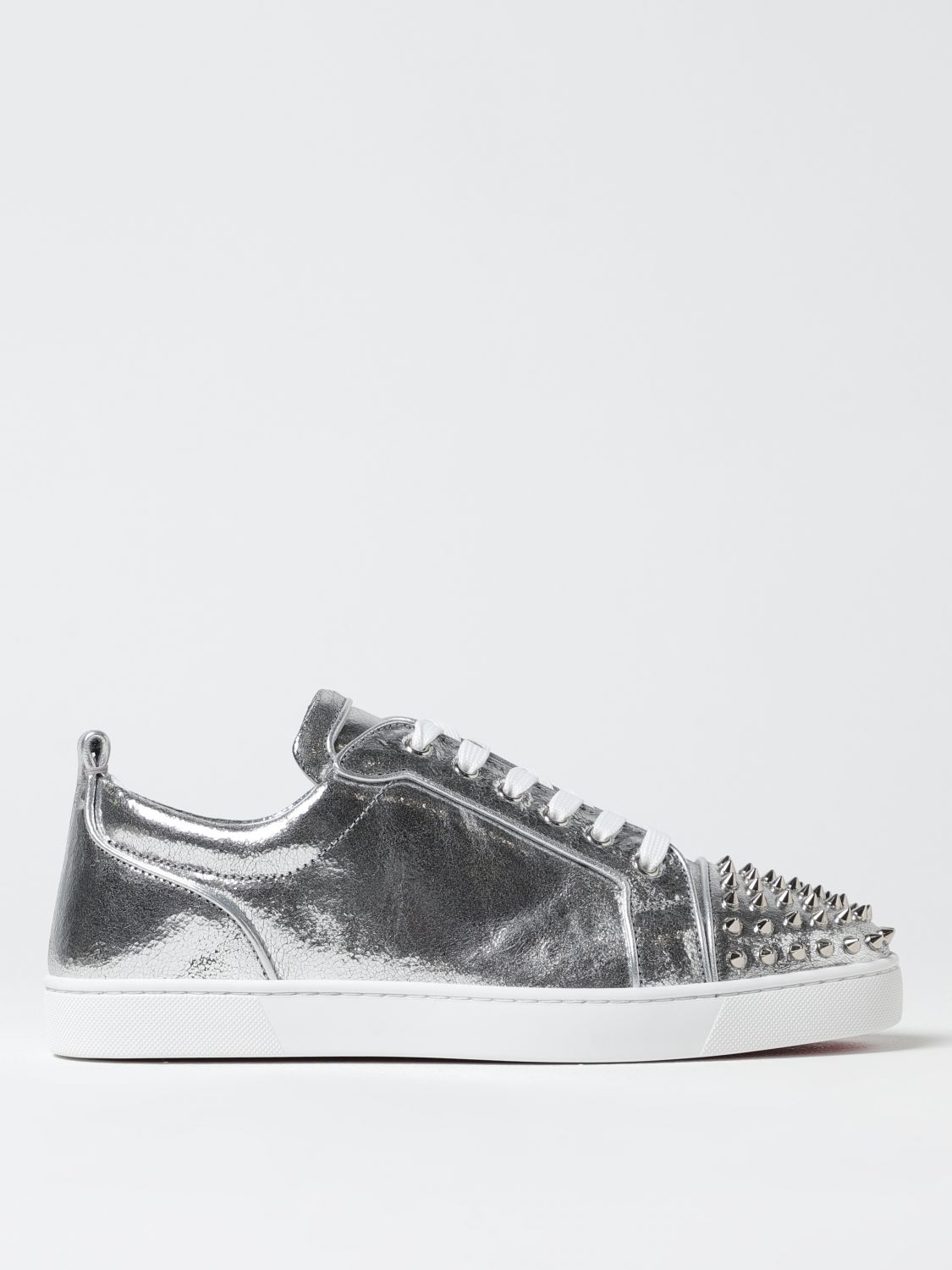 CHRISTIAN LOUBOUTIN ZAPATILLAS: Zapatillas hombre Christian Louboutin, Plata - Img 1