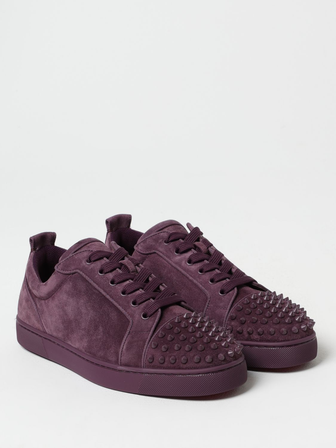 CHRISTIAN LOUBOUTIN SNEAKERS: Sneakers men Christian Louboutin, Violet - Img 2