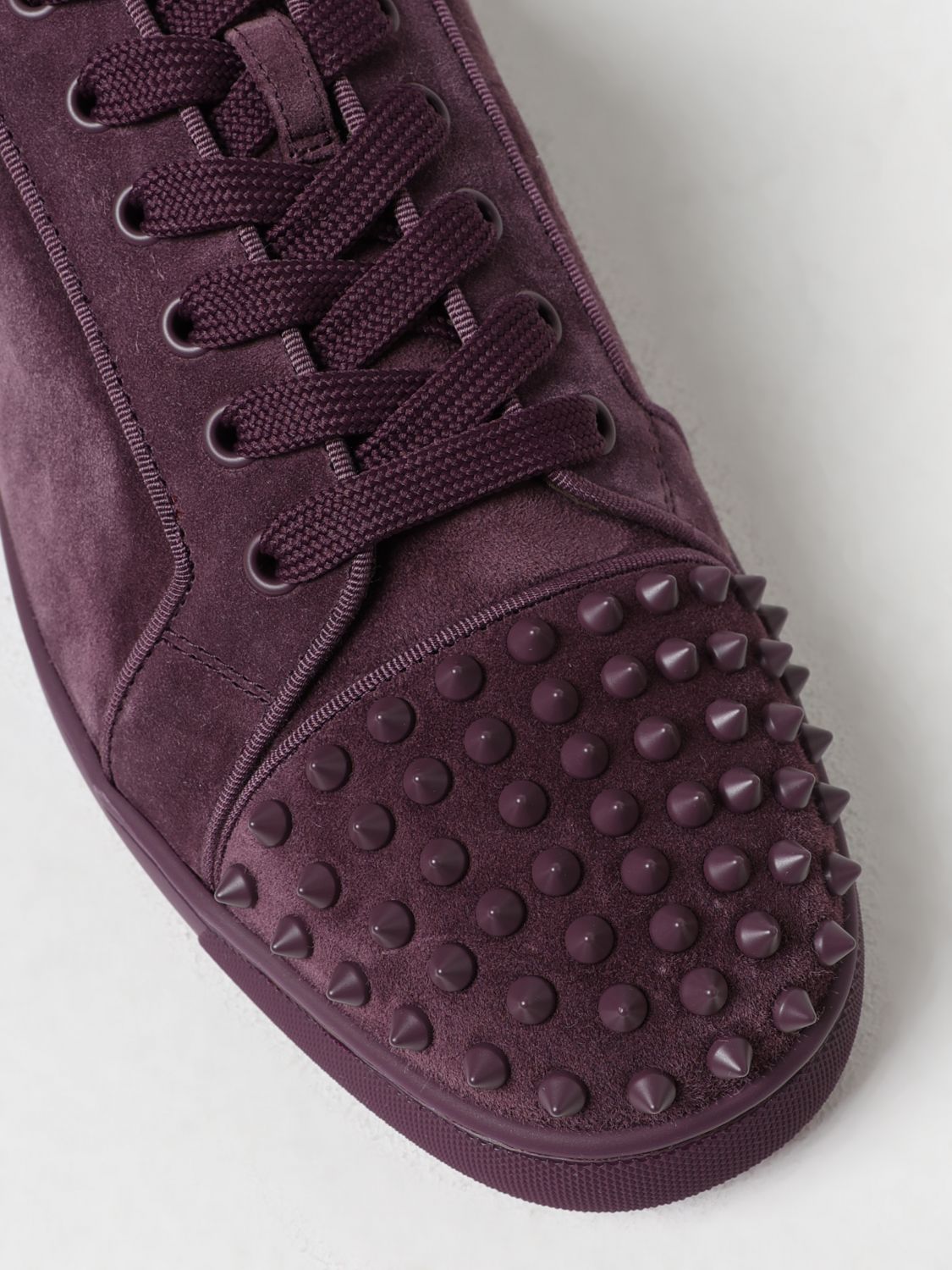 CHRISTIAN LOUBOUTIN SNEAKERS: Sneakers men Christian Louboutin, Violet - Img 4