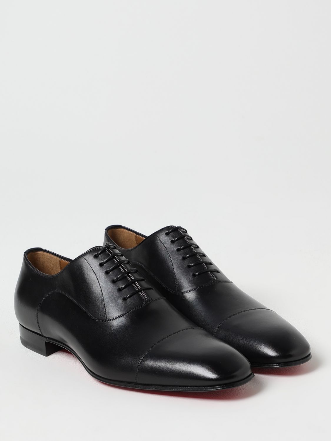 CHRISTIAN LOUBOUTIN BROGUE SHOES: Shoes men Christian Louboutin, Black - Img 2