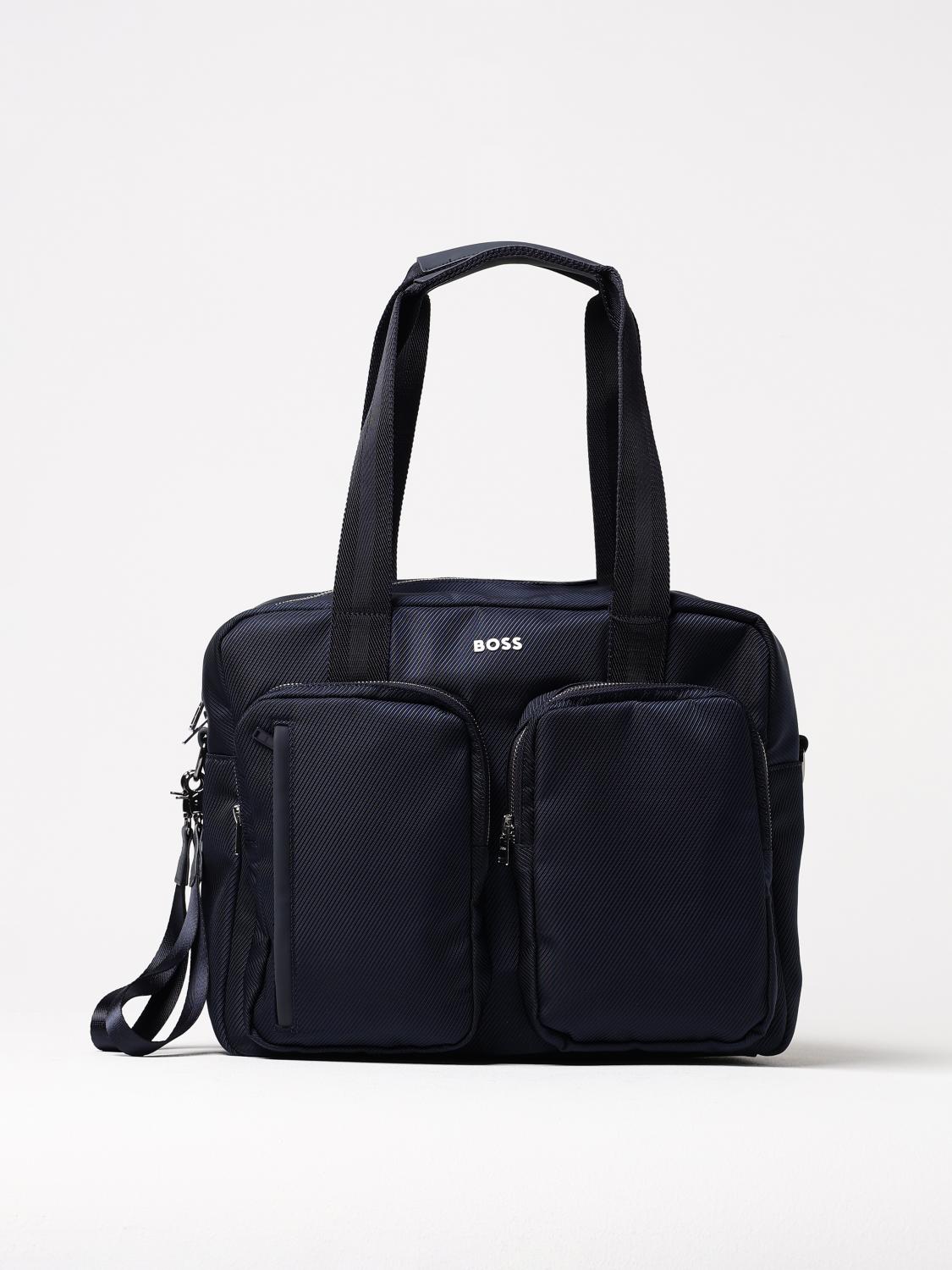 BOSS ACCESSOIRE: Tasche kinder Boss, Navy - Img 1