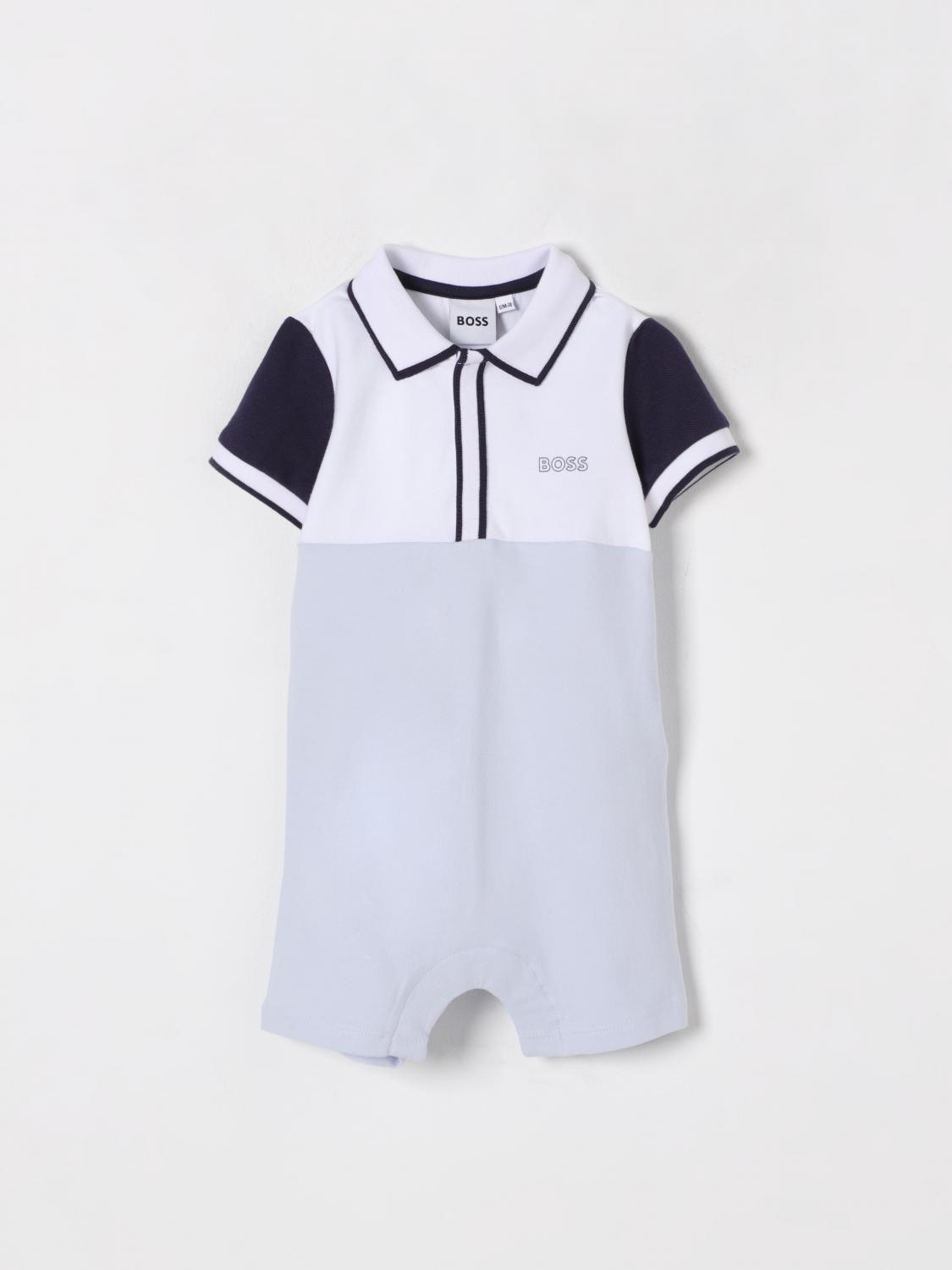 BOSS TRACKSUIT: Romper kids Boss, Gnawed Blue - Img 1