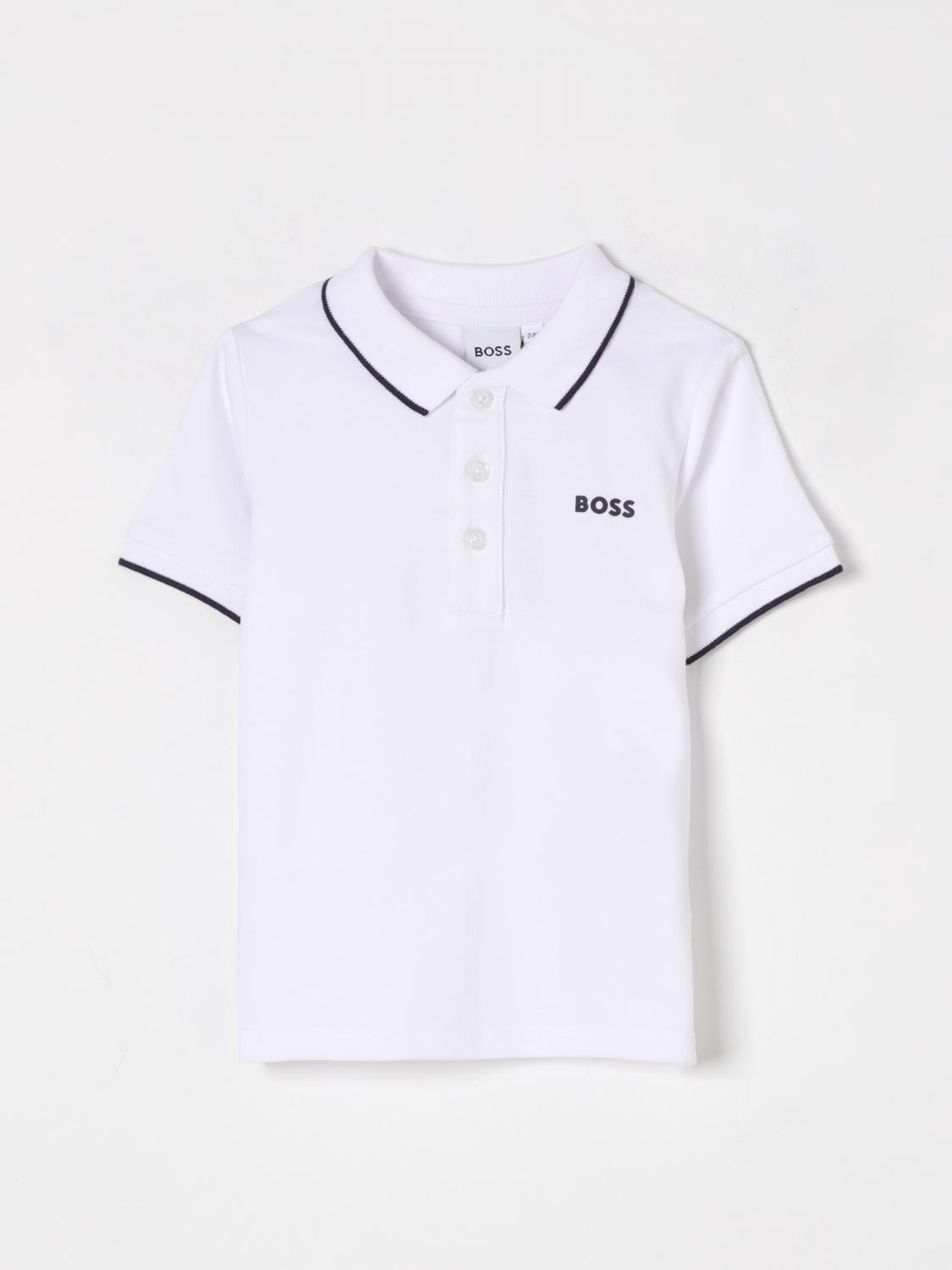 BOSS CAMISETA: Camiseta niños Boss, Blanco - Img 1