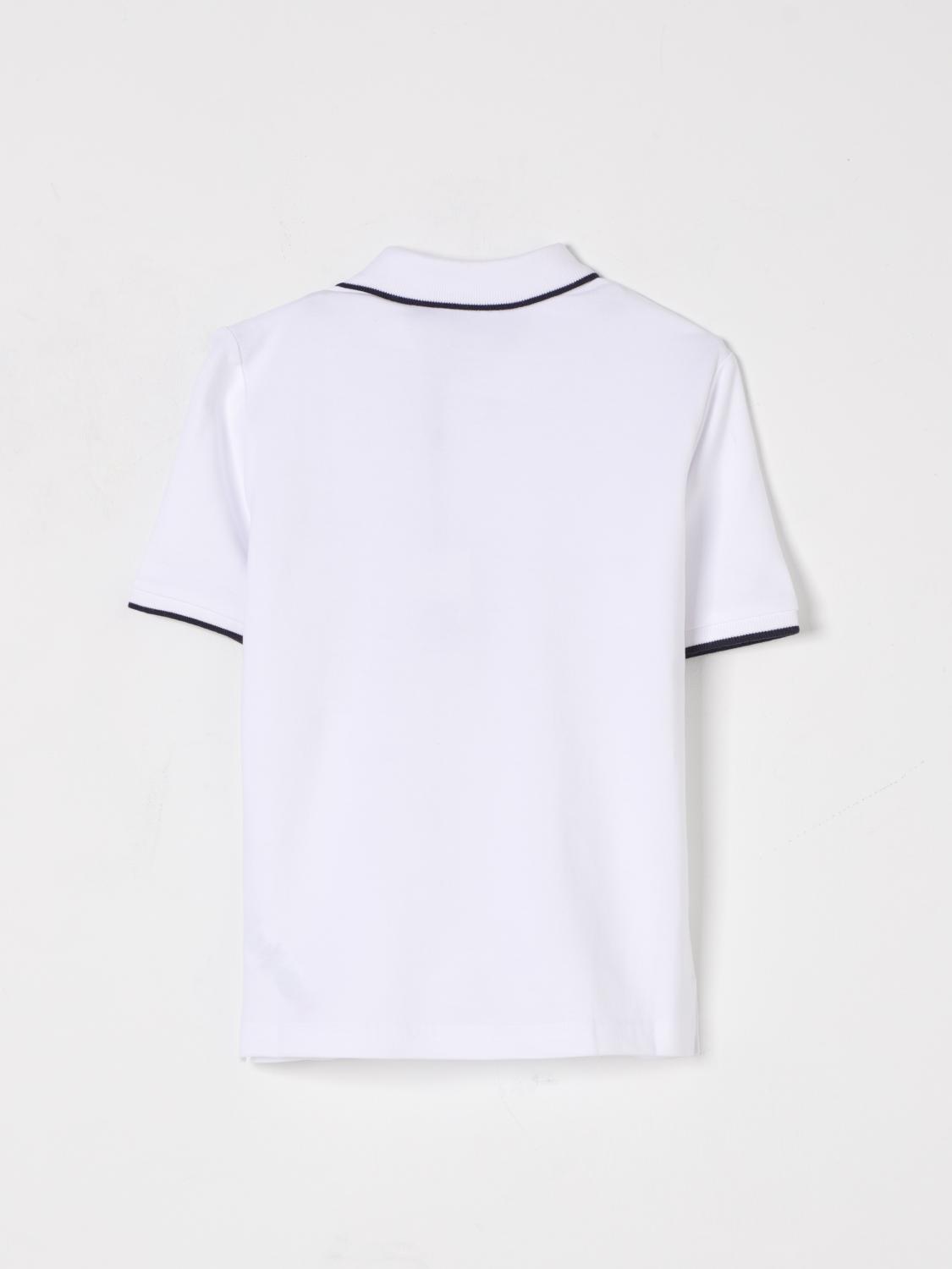 BOSS POLO SHIRT: Polo shirt kids Boss, White - Img 2