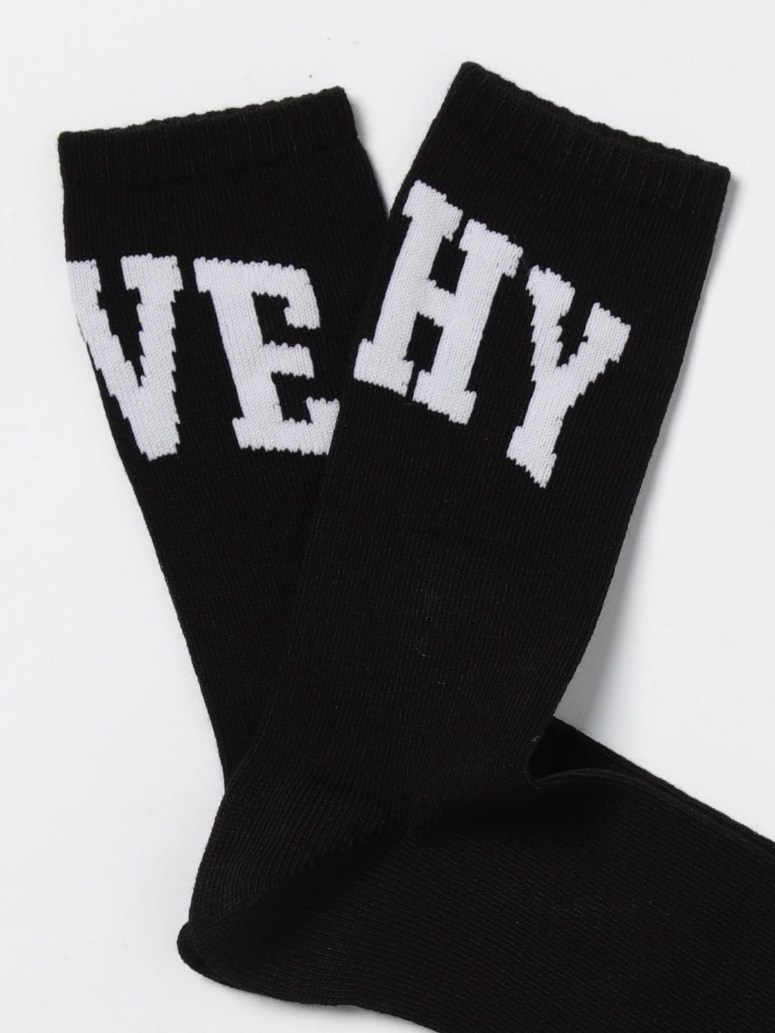 GIVENCHY SOCKS: Socks kids Givenchy, Black - Img 2