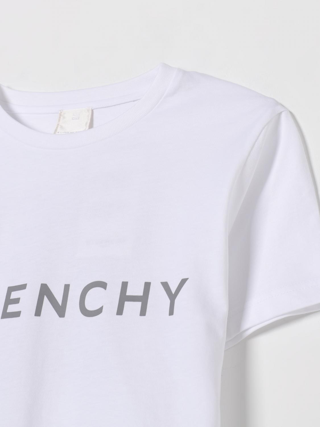 GIVENCHY Tシャツ: Tシャツ ボーイ Givenchy, ホワイト - Img 3