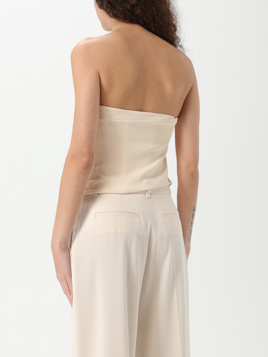 H COUTURE TOP: Top mujer H Couture, Marfil - Img 2