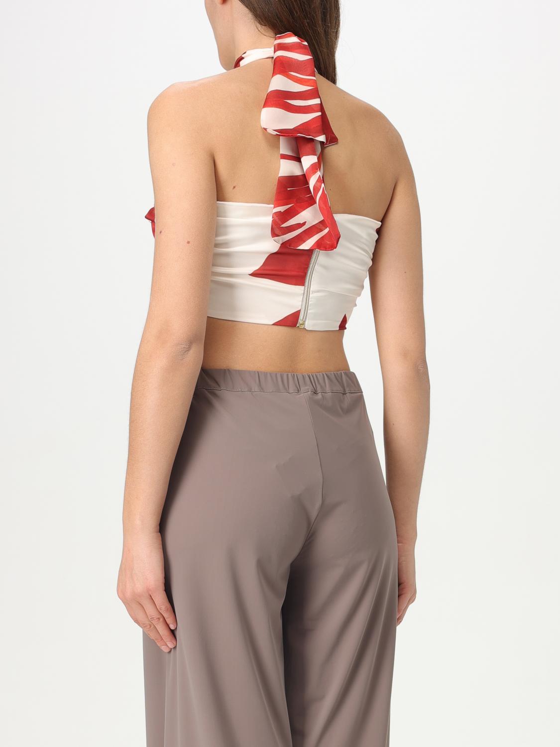 HANITA TOP: Top mujer Hanita, Ladrillo - Img 2