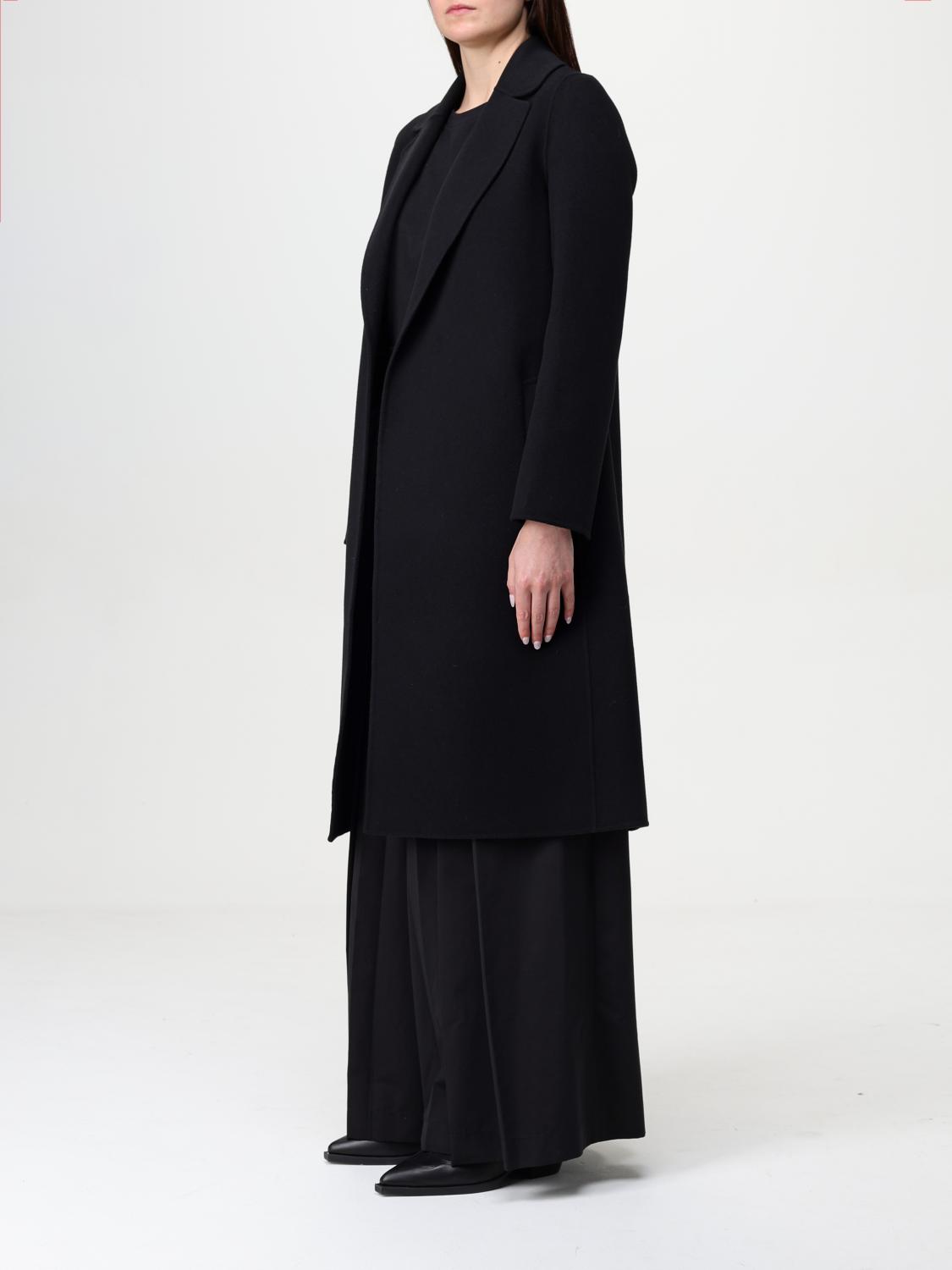 'S MAX MARA ABRIGO: Abrigo mujer 's Max Mara, Negro - Img 3