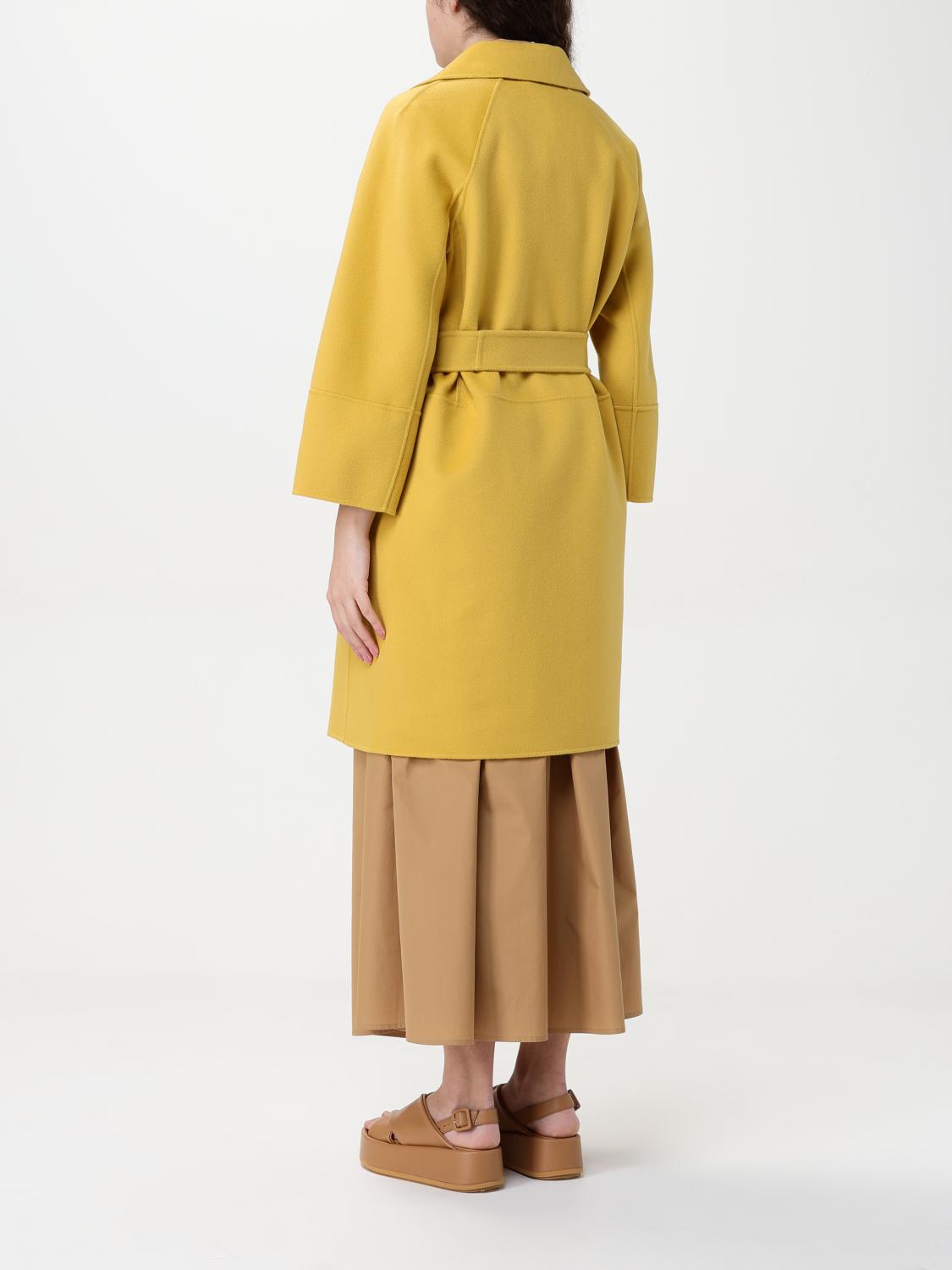 S Max Mara Coat woman 's Max Mara - Yellow | 2519011101600