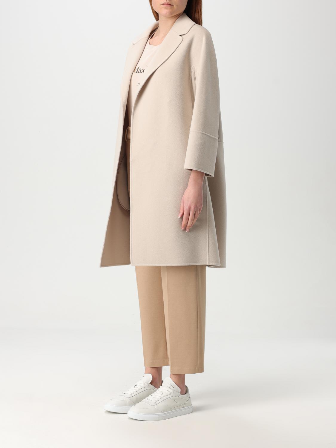'S MAX MARA ABRIGO: Abrigo mujer 's Max Mara, Natural - Img 4