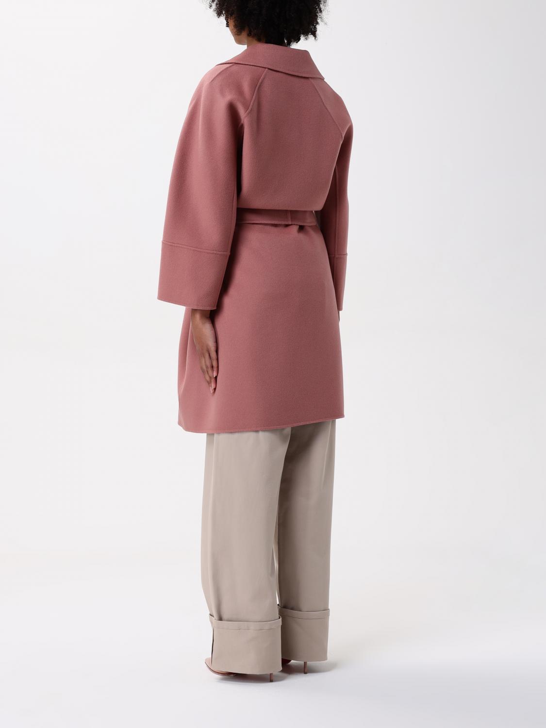 'S MAX MARA ABRIGO: Abrigo mujer 's Max Mara, Rosa Pálido - Img 3