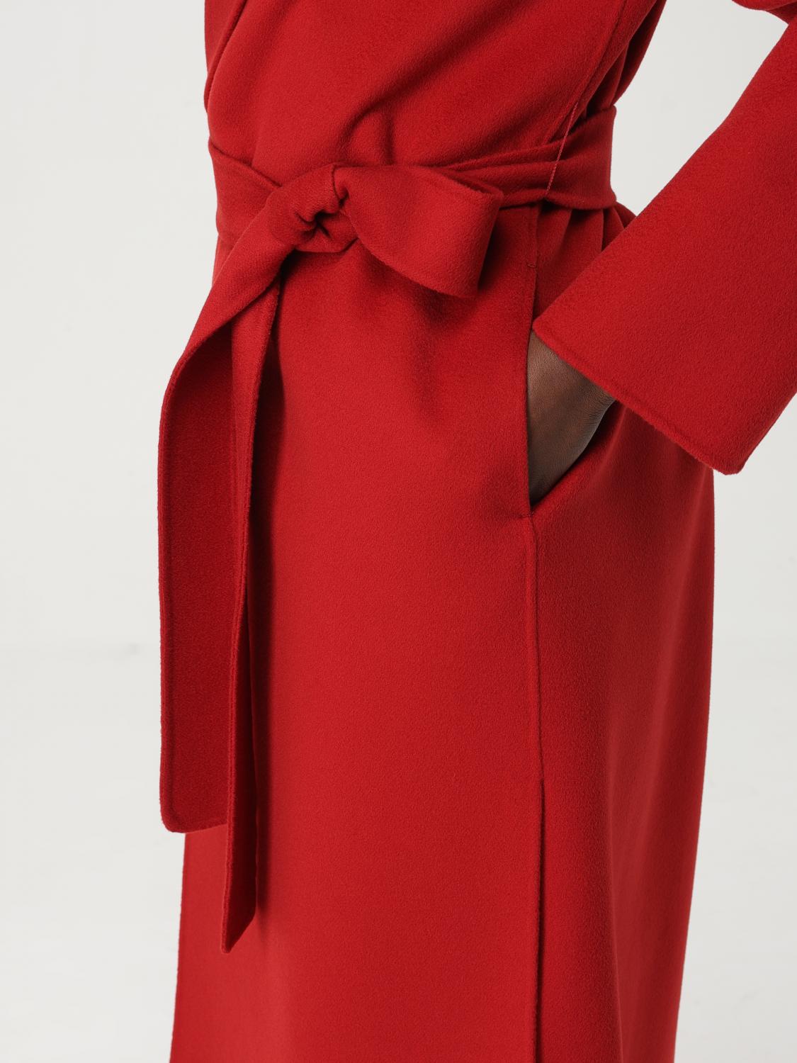 'S MAX MARA ABRIGO: Abrigo mujer 's Max Mara, Rojo - Img 5