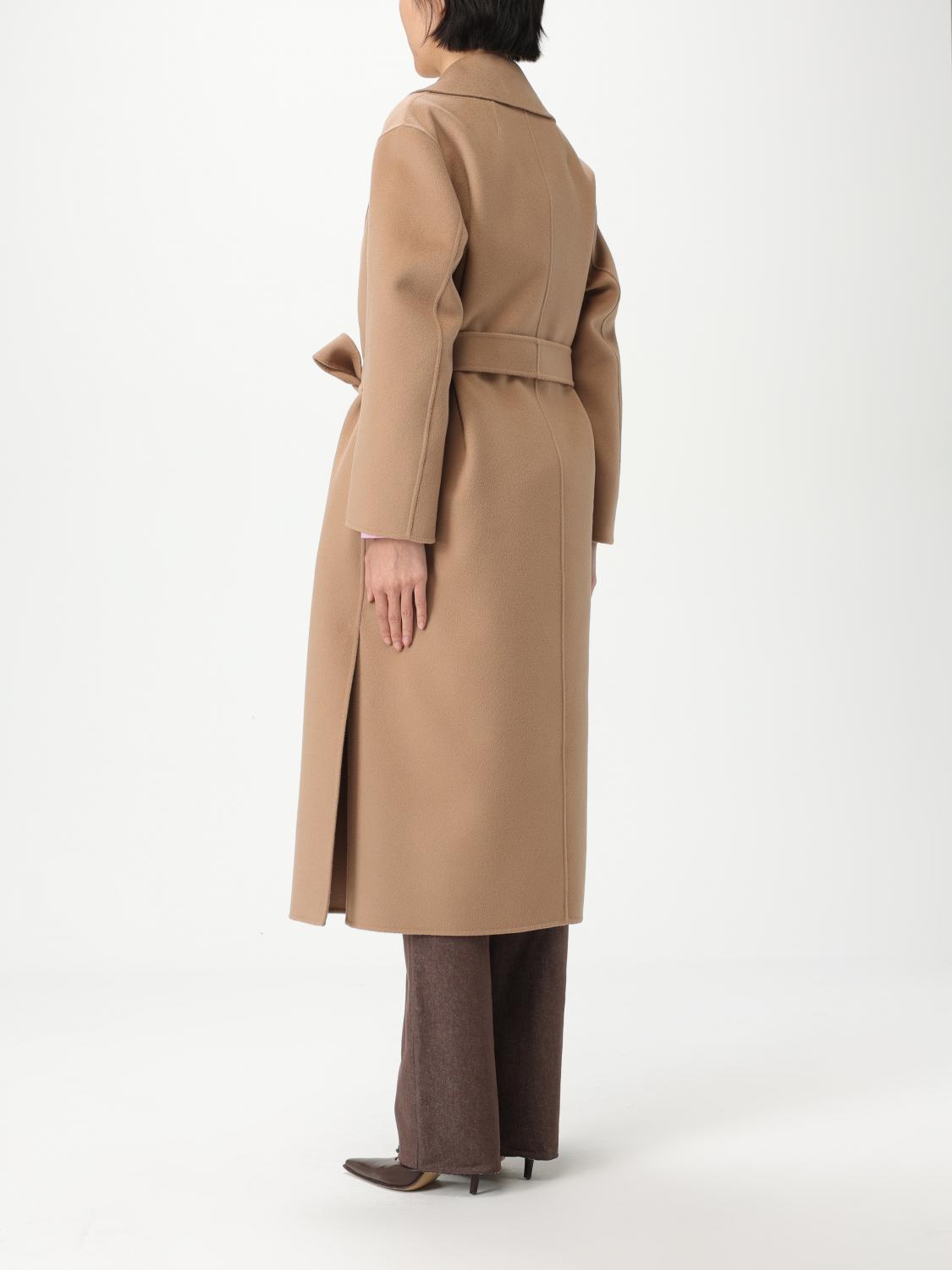 'S MAX MARA ABRIGO: Abrigo mujer 's Max Mara, Camello - Img 3