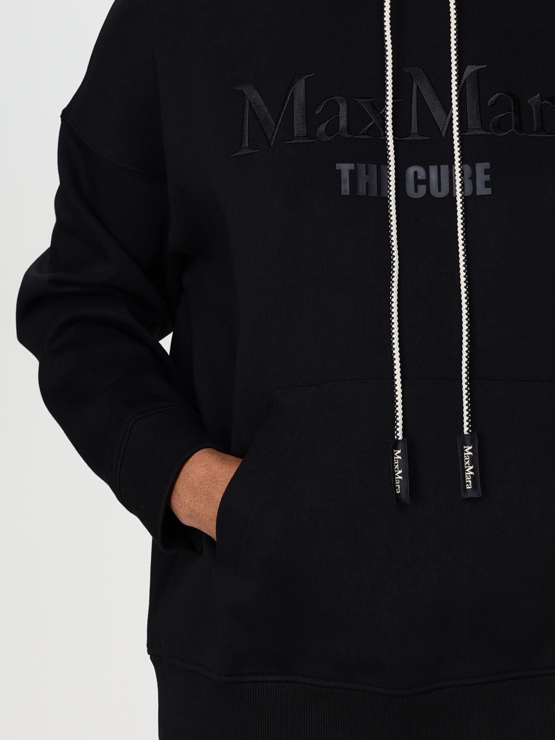 'S MAX MARA FELPA: Felpa 'S Max Mara in misto cotone, Nero - Img 5