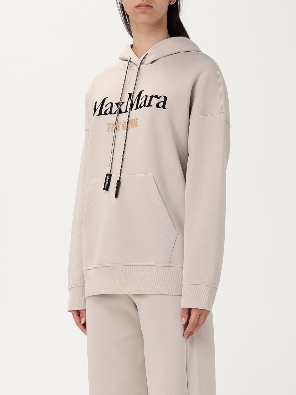 'S MAX MARA FELPA: Felpa 'S Max Mara in misto cotone, Beige - Img 4