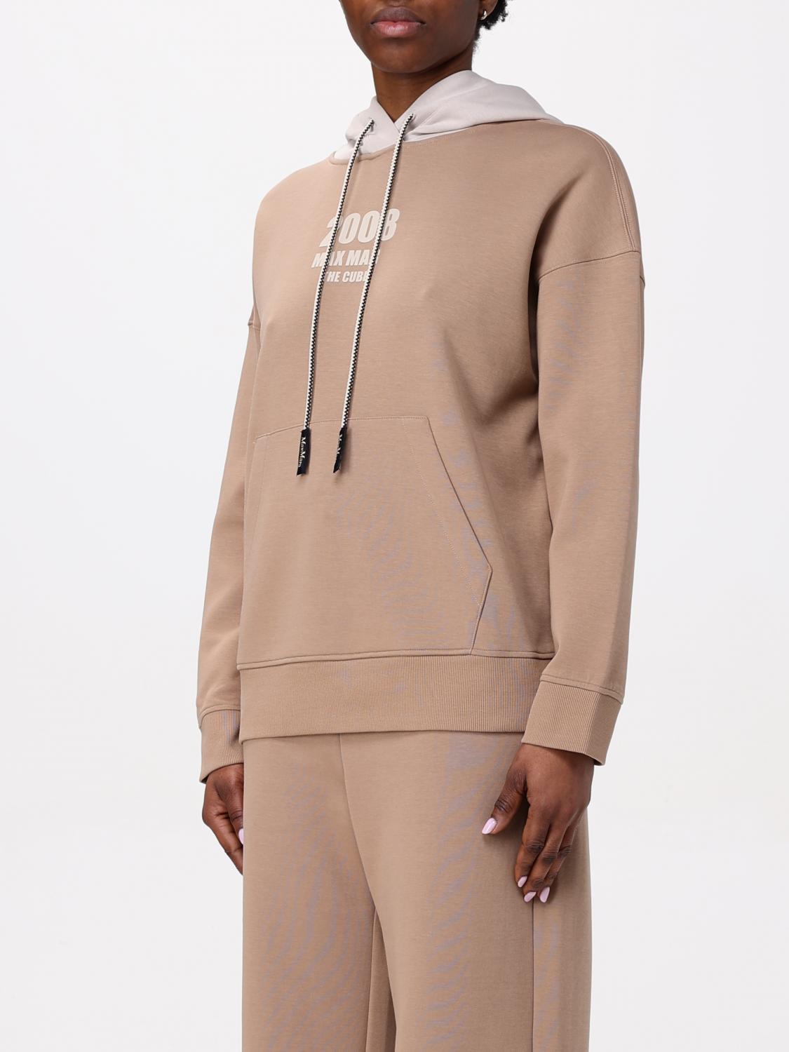 'S MAX MARA SUDADERA: Top mujer 's Max Mara, Camello - Img 4