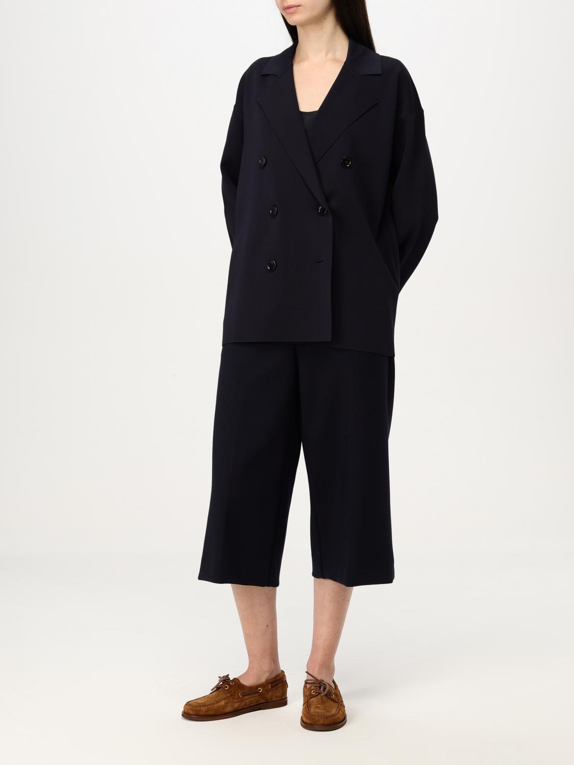 MAX MARA CHAQUETA: Abrigo mujer Max Mara, Azul Marino - Img 2