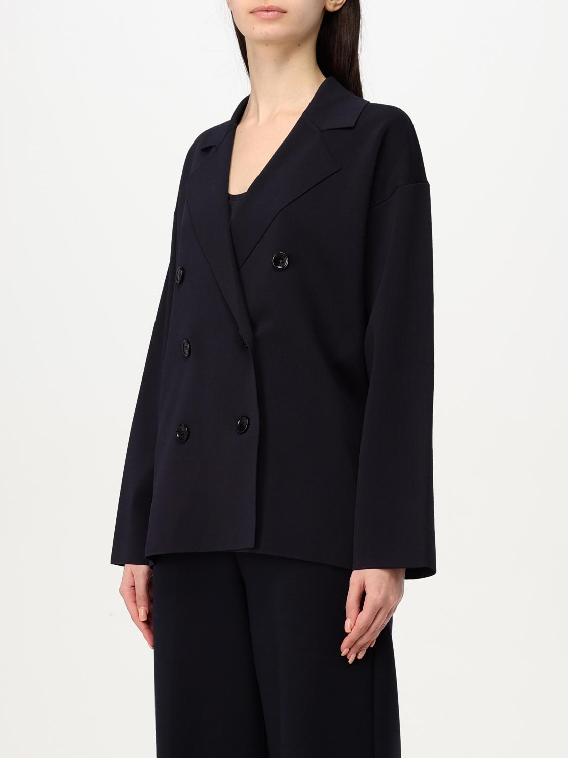MAX MARA CHAQUETA: Abrigo mujer Max Mara, Azul Marino - Img 4