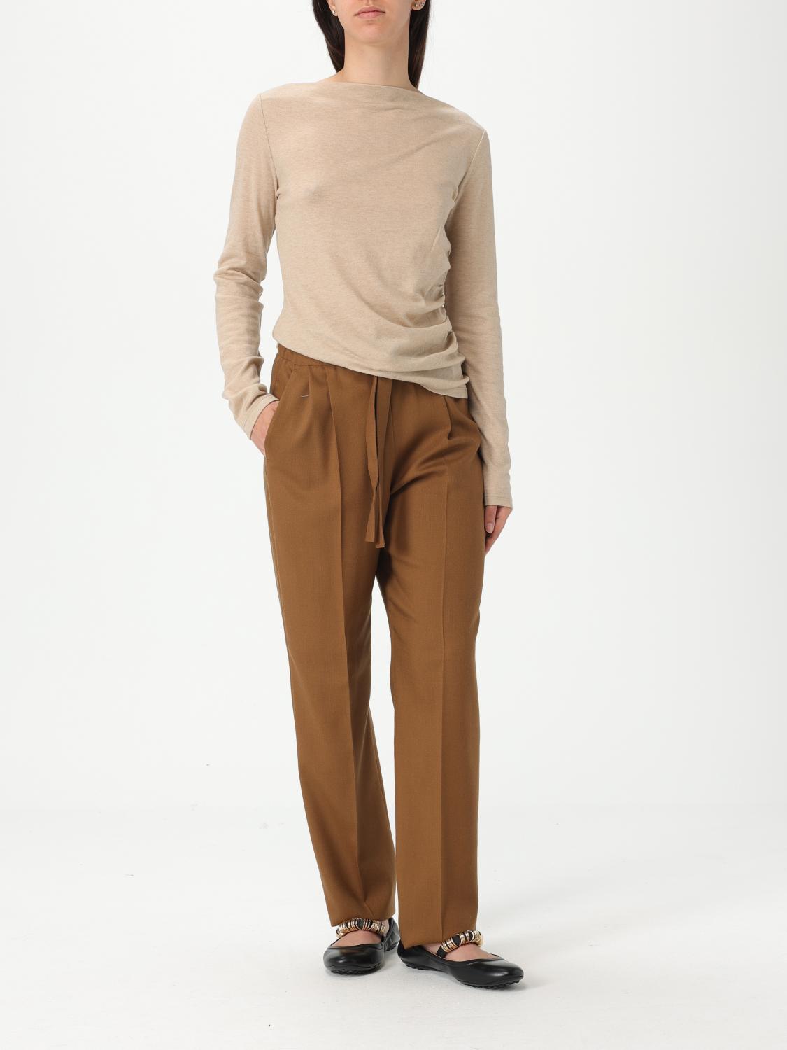 MAX MARA TOP: Top Max Mara in misto cashmere , Naturale - Img 2