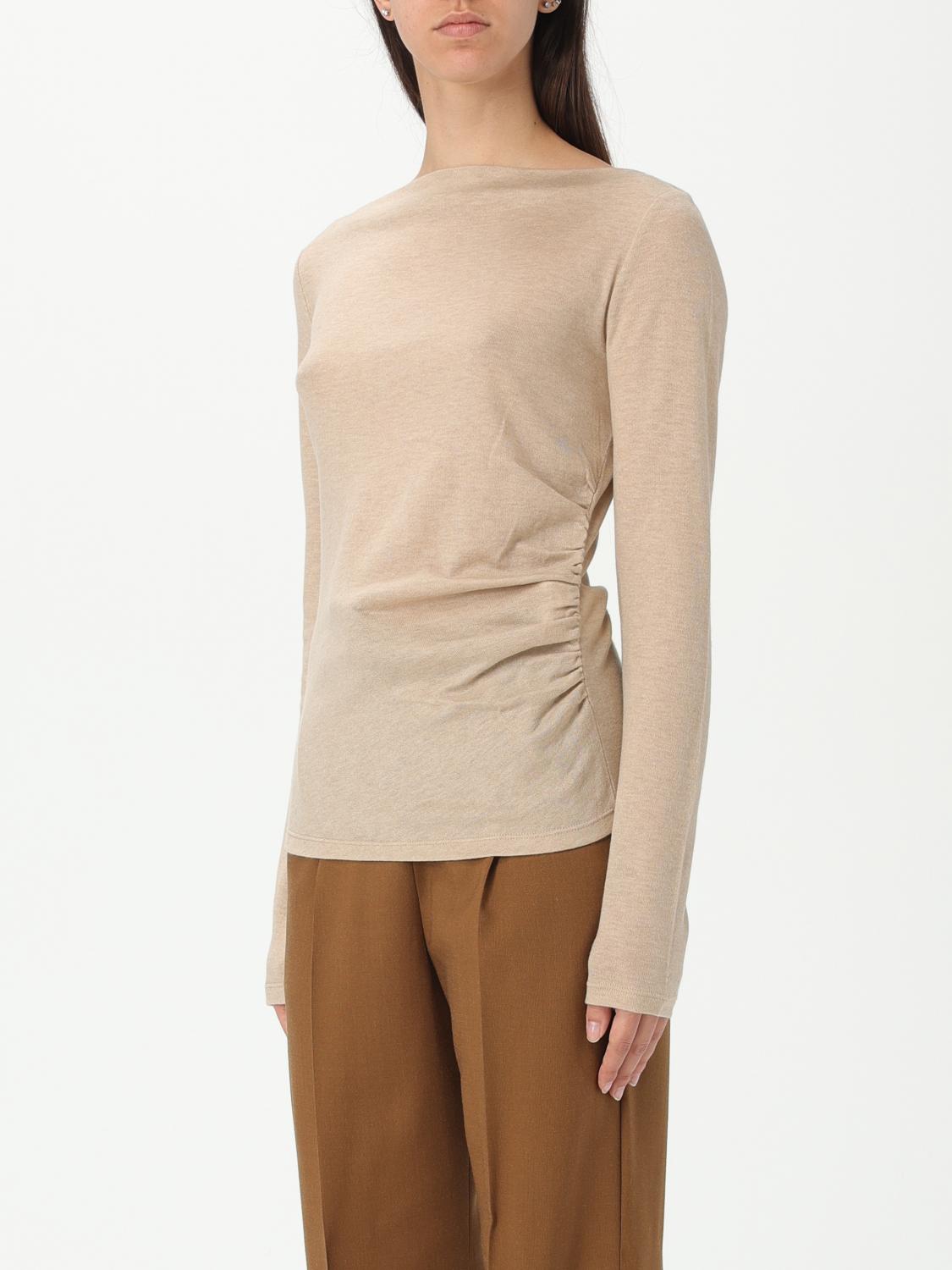 MAX MARA TOP: Top Max Mara in misto cashmere , Naturale - Img 4