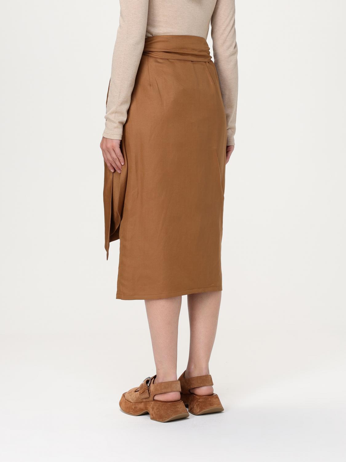 MAX MARA FALDA: Falda mujer Max Mara, Tabaco - Img 3