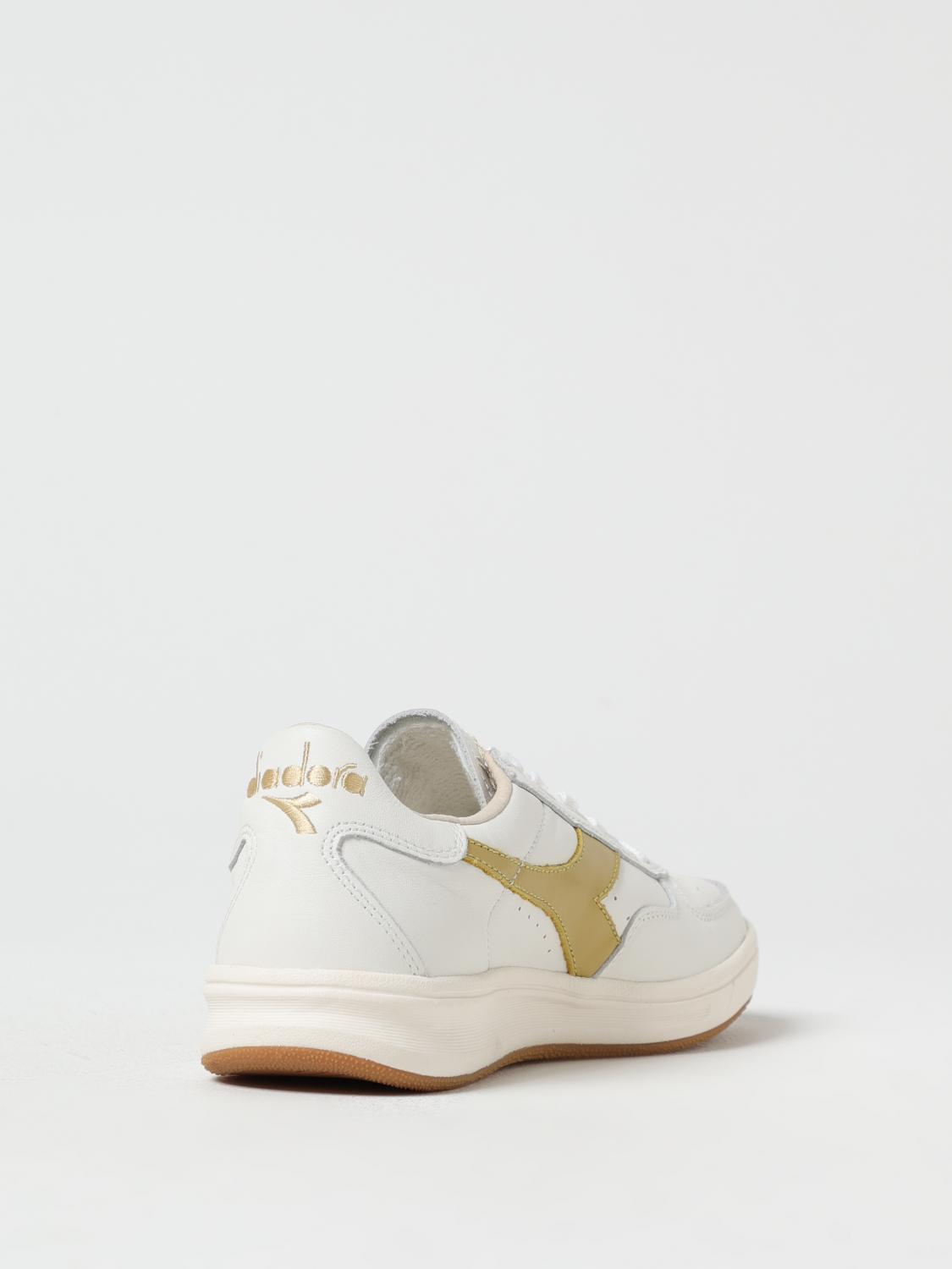 DIADORA HERITAGE SNEAKERS: Sneakers B.Elite '84 Italia Diadora Heritage in pelle , Oro - Img 3