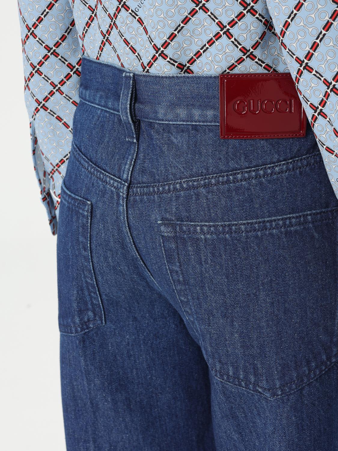 GUCCI VAQUEROS: Vaquero mujer Gucci, Denim - Img 5
