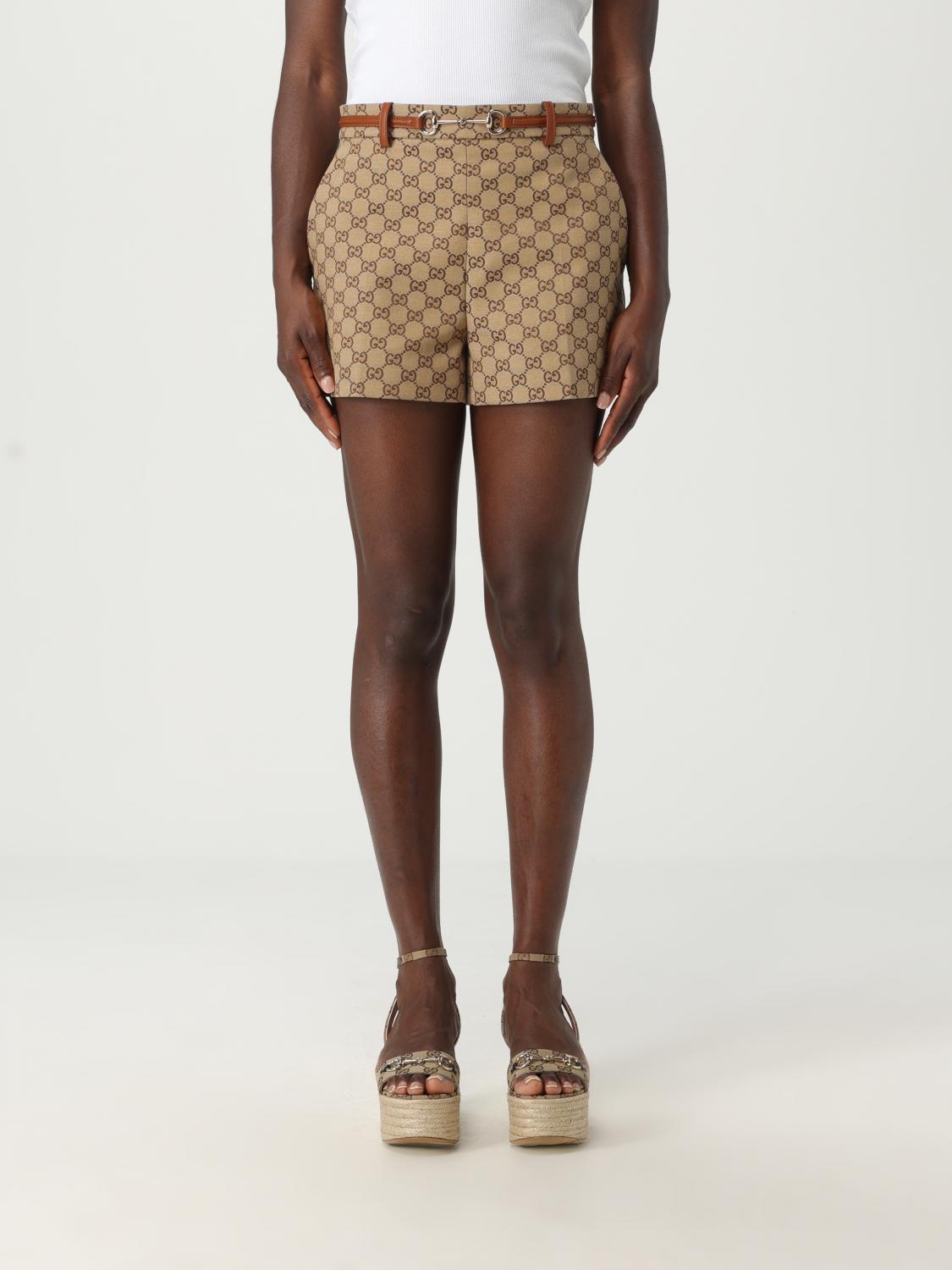 Gucci ショートパンツ レディース - キャメル | 820468Z8BZK | GIGLIO.COM Gucci ショートパンツ レディース - キャメル | 820468Z8BZK | GIGLIO.COM