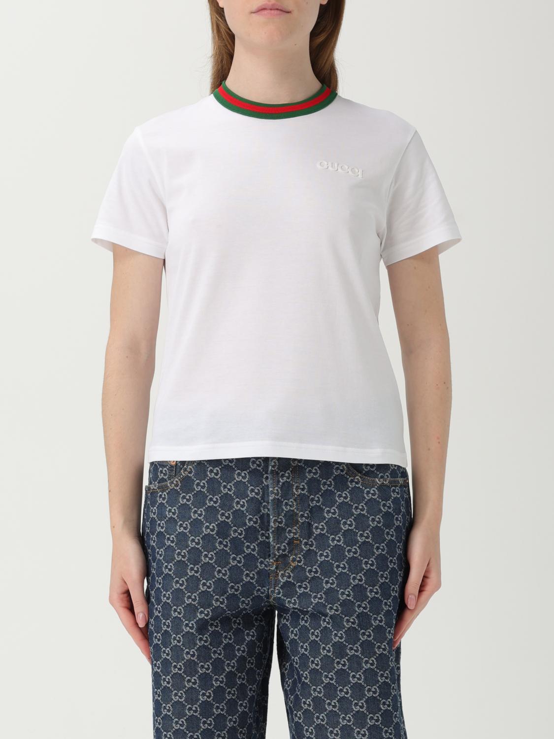 Gucci T-shirt woman - White | 819551XJG5W | GIGLIO.COM