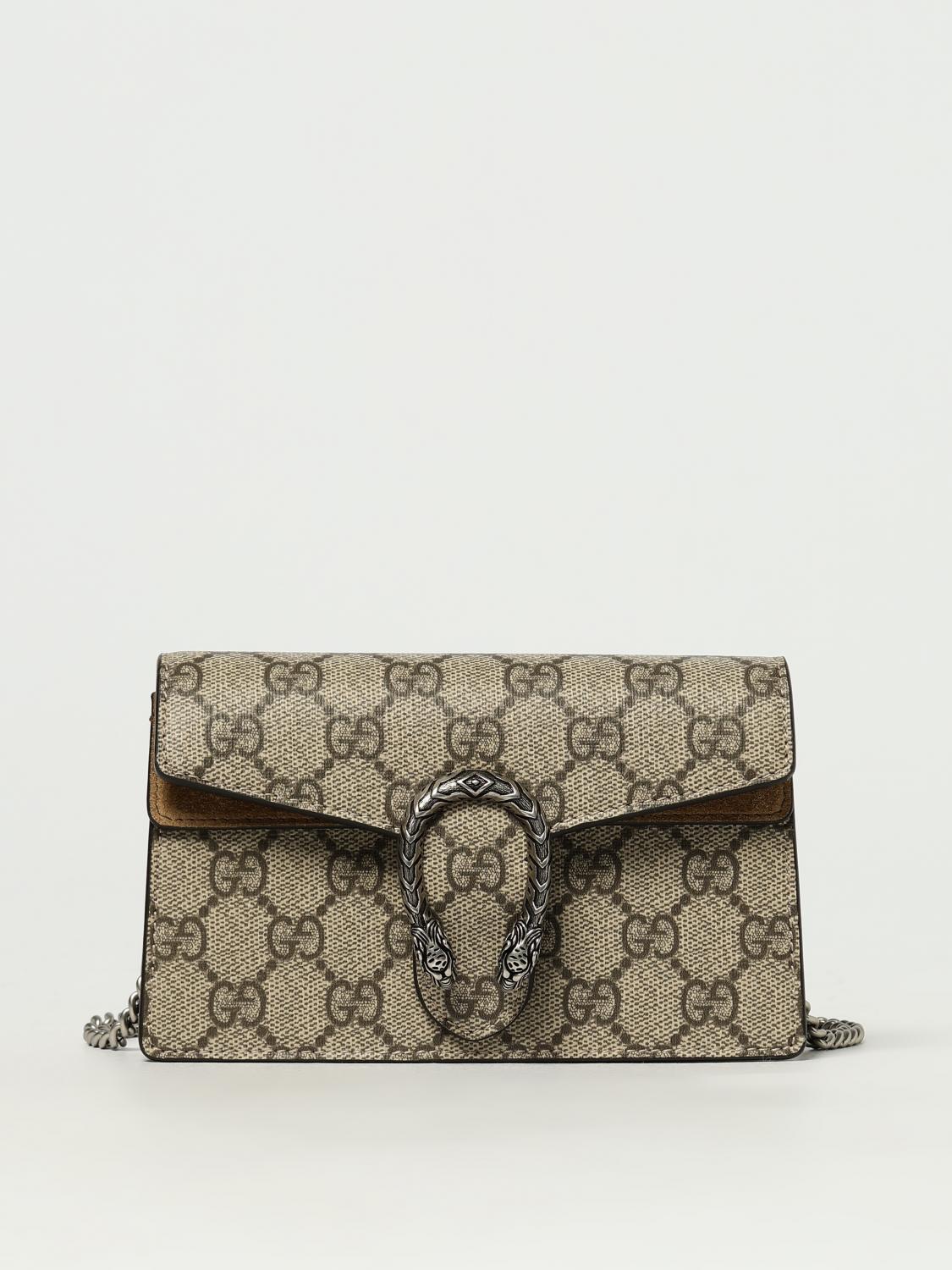 GUCCI MINI BOLSO: Bolso de hombro mujer Gucci, Beige - Img 1