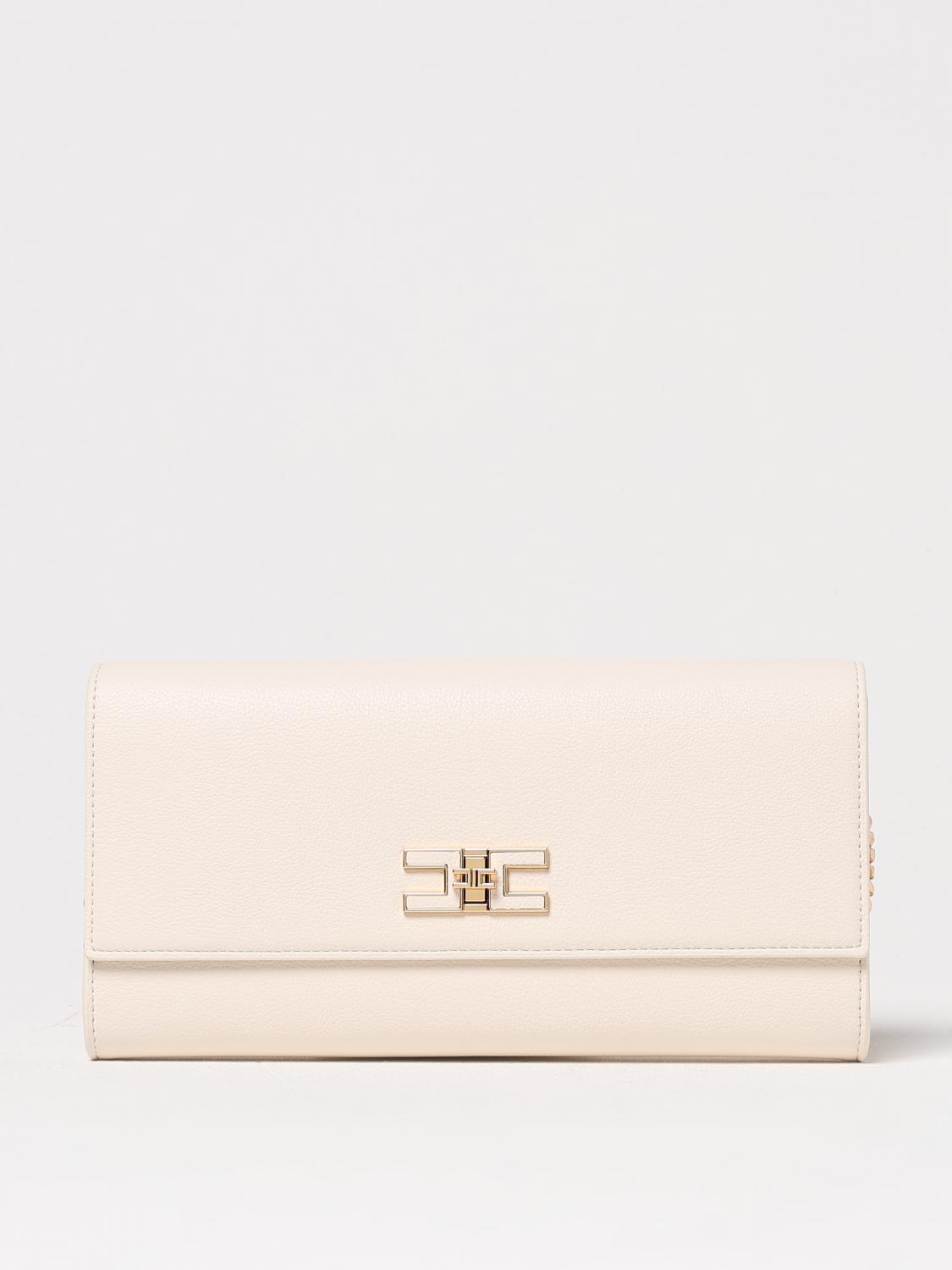 ELISABETTA FRANCHI CLUTCH: Shoulder bag woman Elisabetta Franchi, White - Img 1