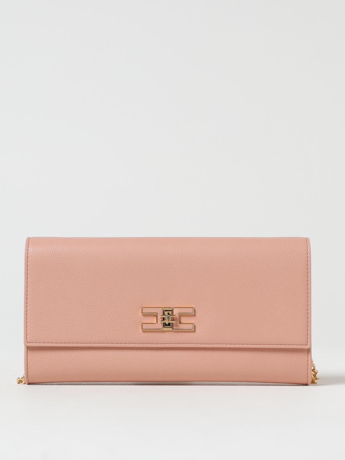 ELISABETTA FRANCHI CLUTCH: Shoulder bag woman Elisabetta Franchi, Pink - Img 1