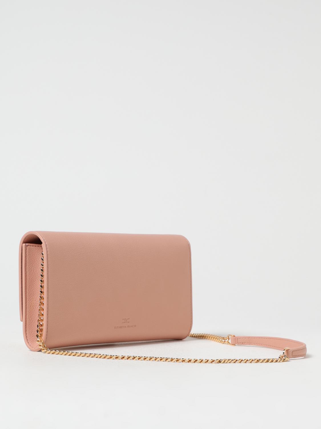 ELISABETTA FRANCHI CLUTCH: Shoulder bag woman Elisabetta Franchi, Pink - Img 2