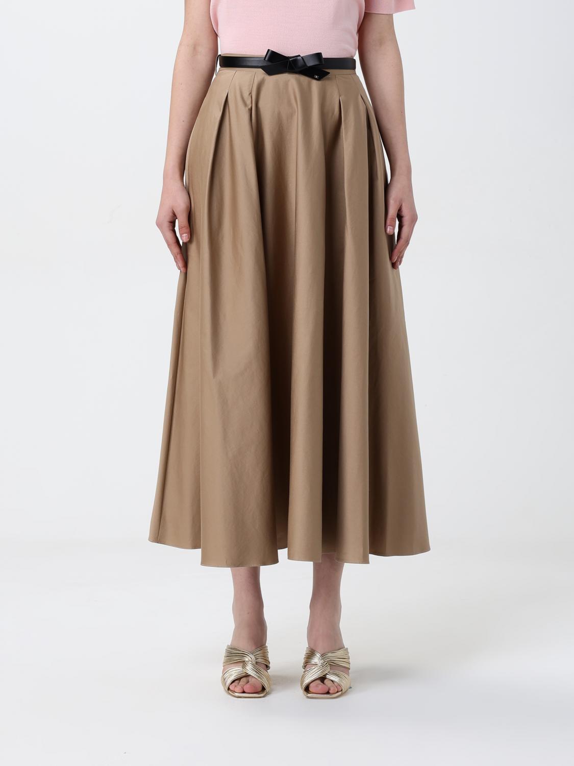 ELISABETTA FRANCHI FALDA: Falda mujer Elisabetta Franchi, Gris - Img 1