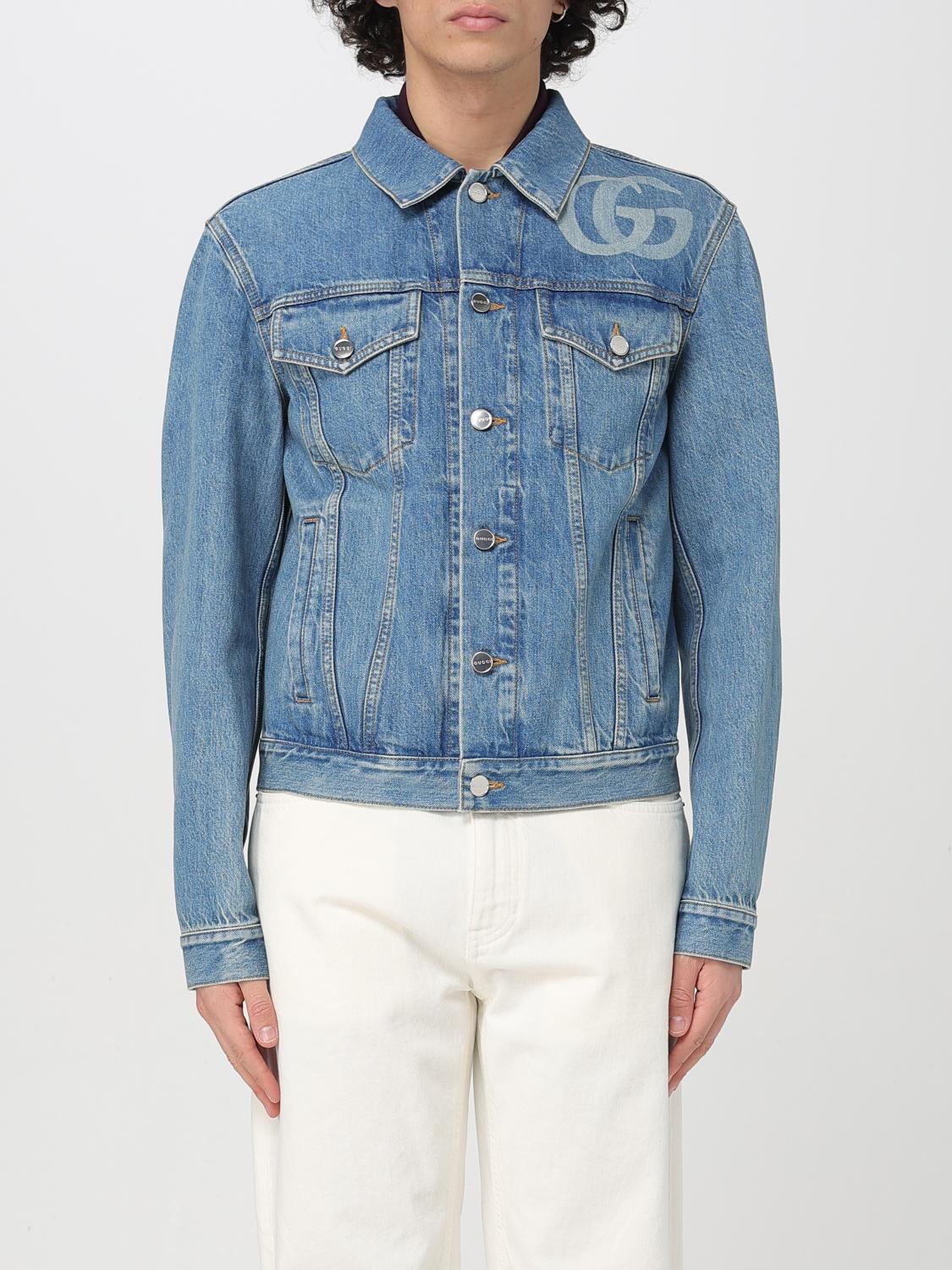GUCCI JACKET: Jacket men Gucci, Denim - Img 1