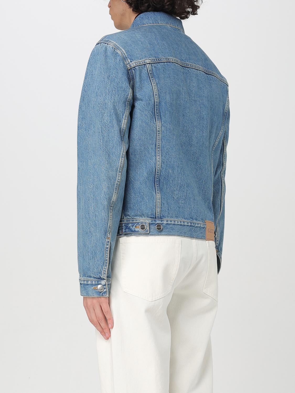 GUCCI JACKET: Jacket men Gucci, Denim - Img 2