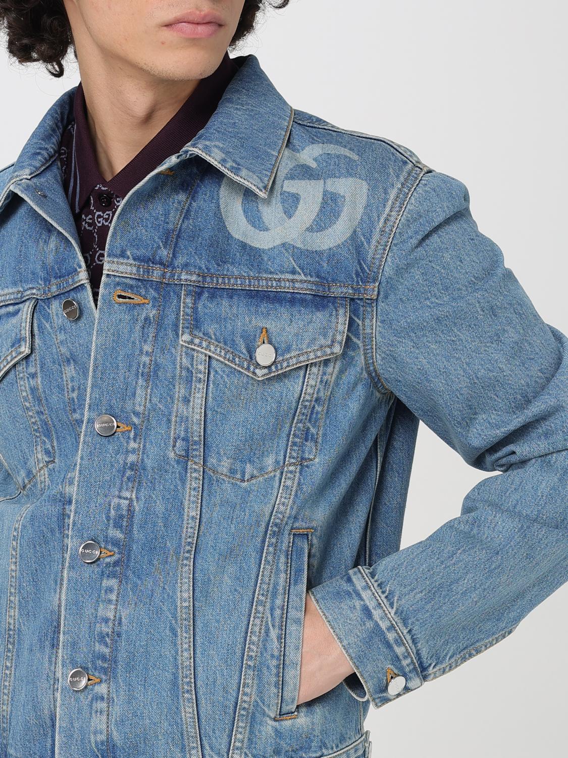GUCCI JACKET: Jacket men Gucci, Denim - Img 4