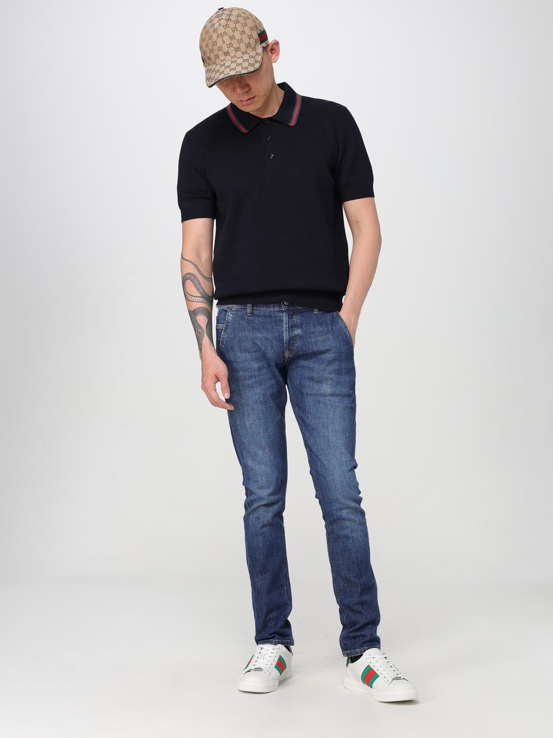 GUCCI POLO: Pullover herren Gucci, Navy - Img 2
