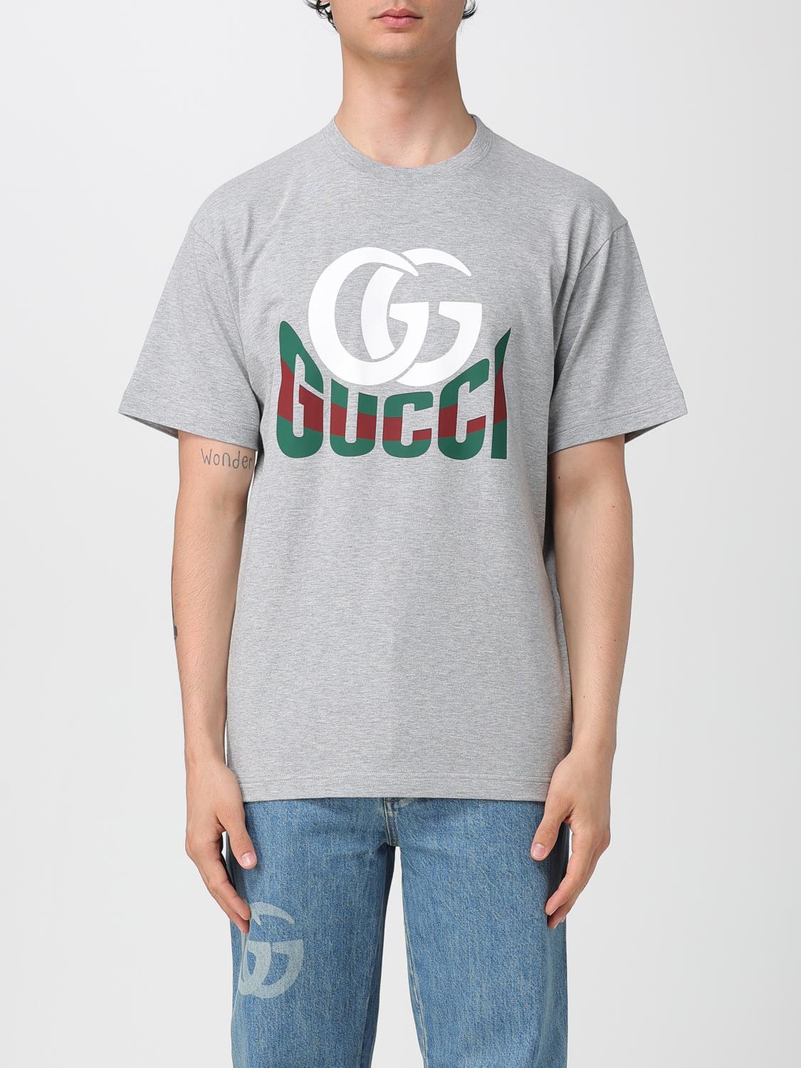 Gucci T-shirt men - Grey | 796395XJGQ7 | GIGLIO.COM