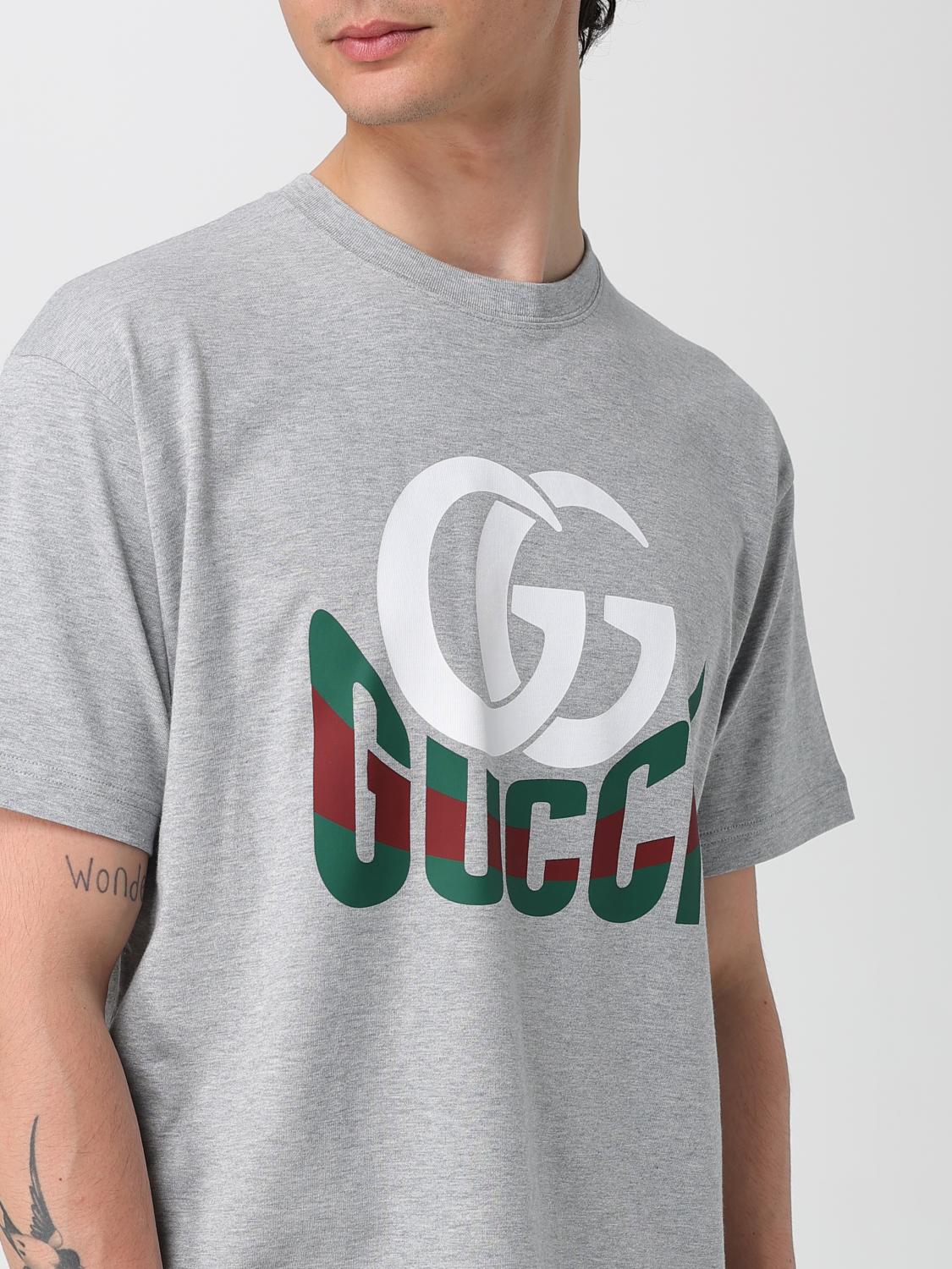Gucci T-shirt men - Grey | 796395XJGQ7 | GIGLIO.COM
