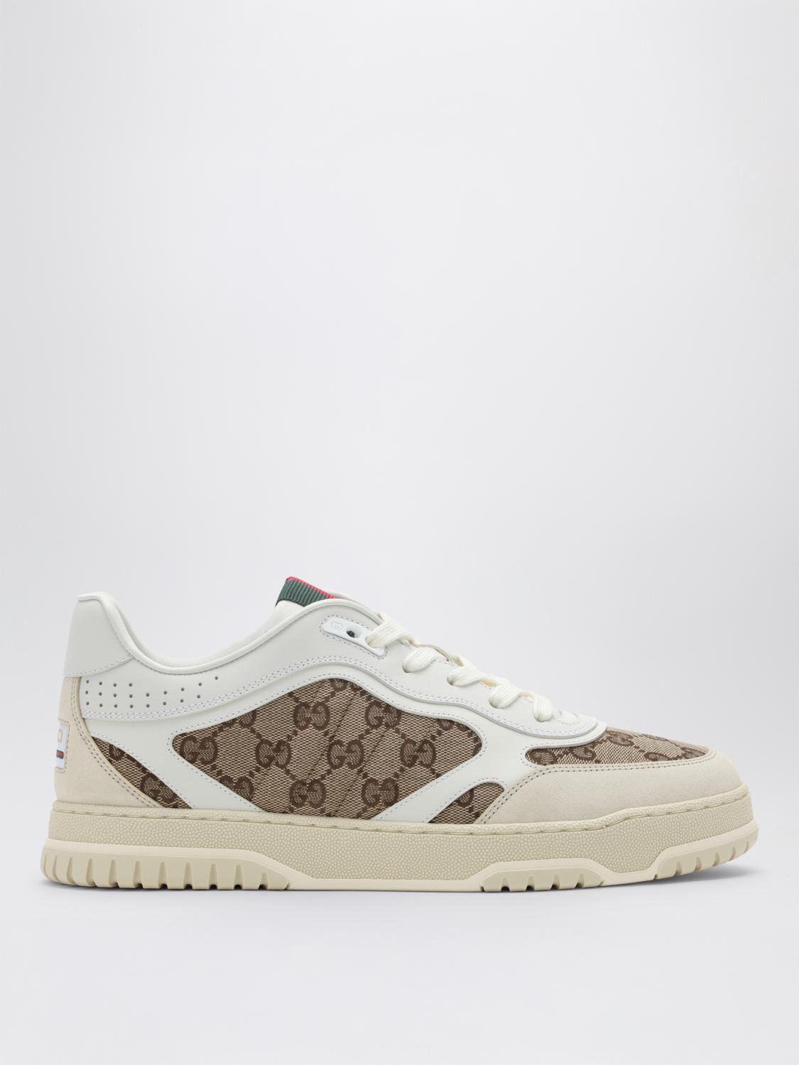 GUCCI BASKETS: Baskets homme Gucci, Blanc - Img 1