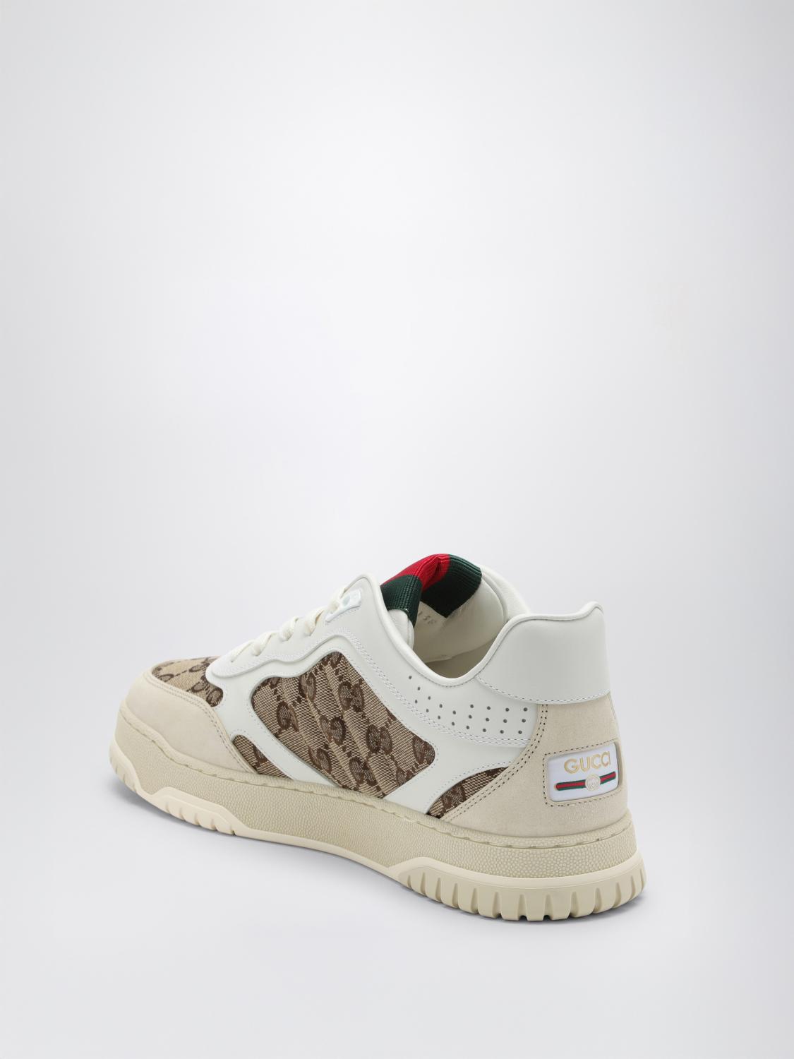 GUCCI BASKETS: Baskets homme Gucci, Blanc - Img 3