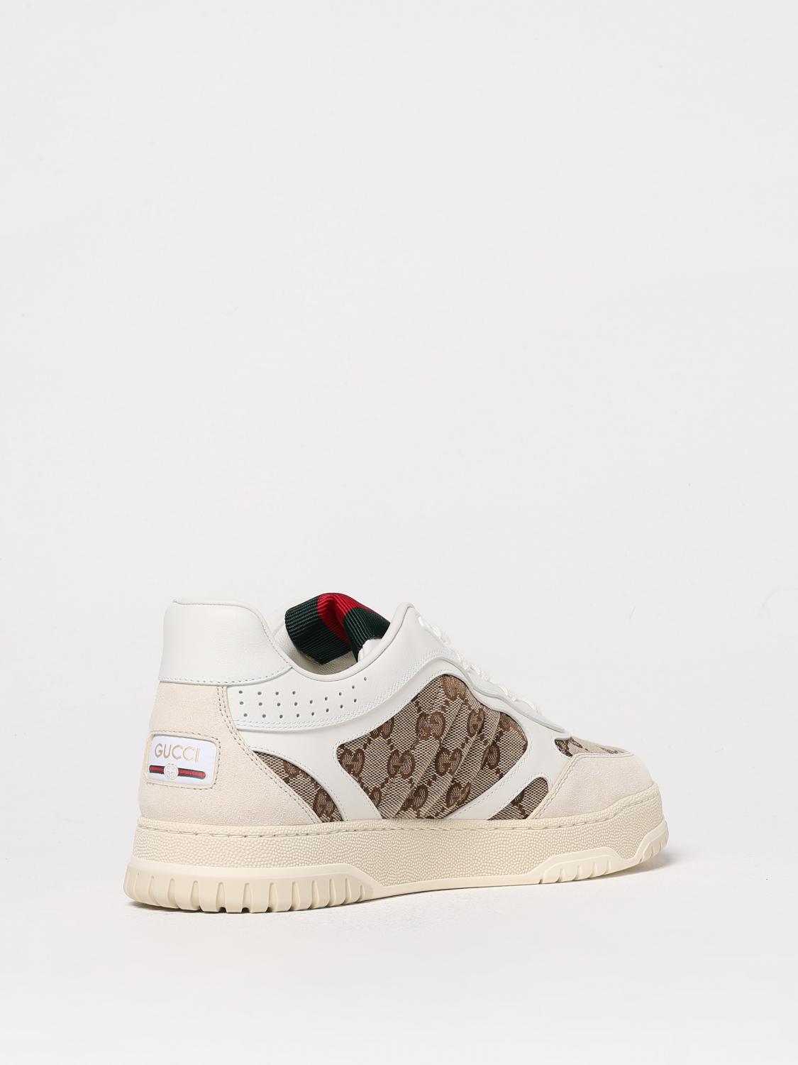 GUCCI BASKETS: Baskets homme Gucci, Beige - Img 3