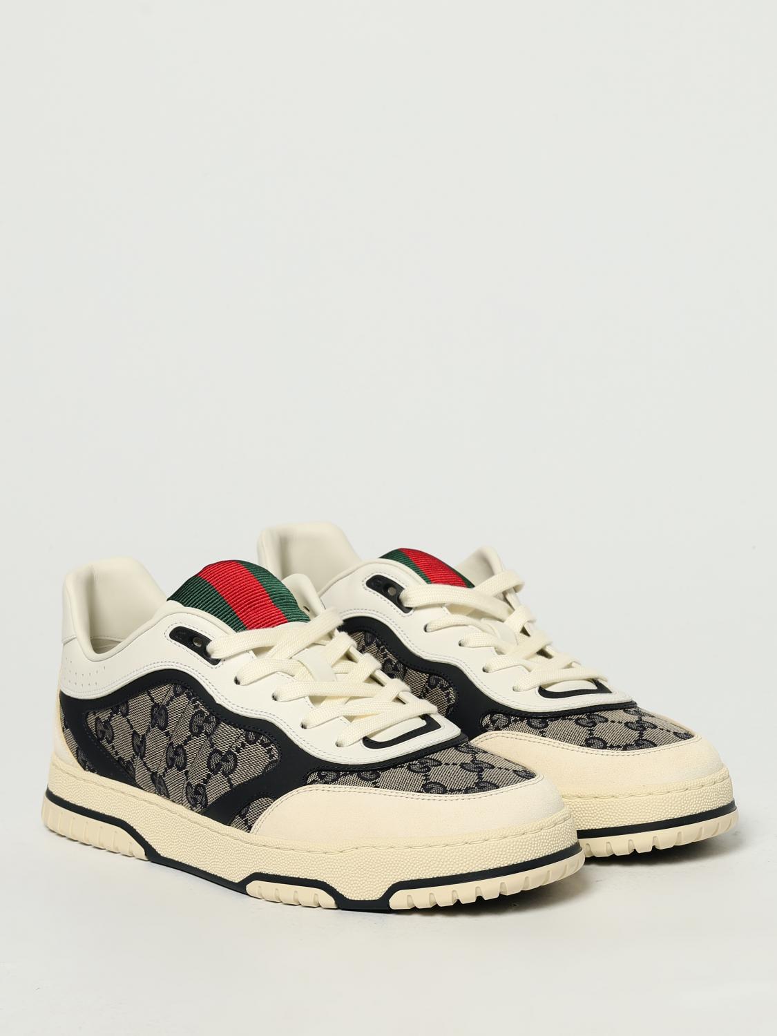 GUCCI スニーカー: スニーカー メンズ Gucci, アイボリー - Img 2