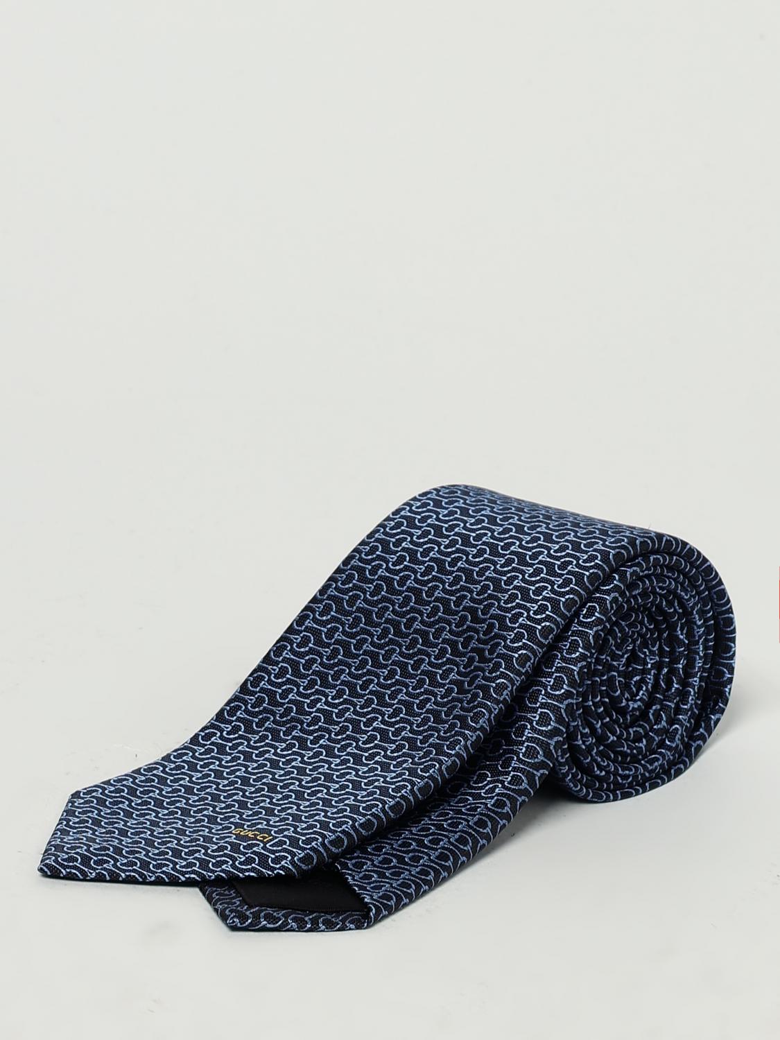 GUCCI TIE: Tie men Gucci, Blue - Img 1
