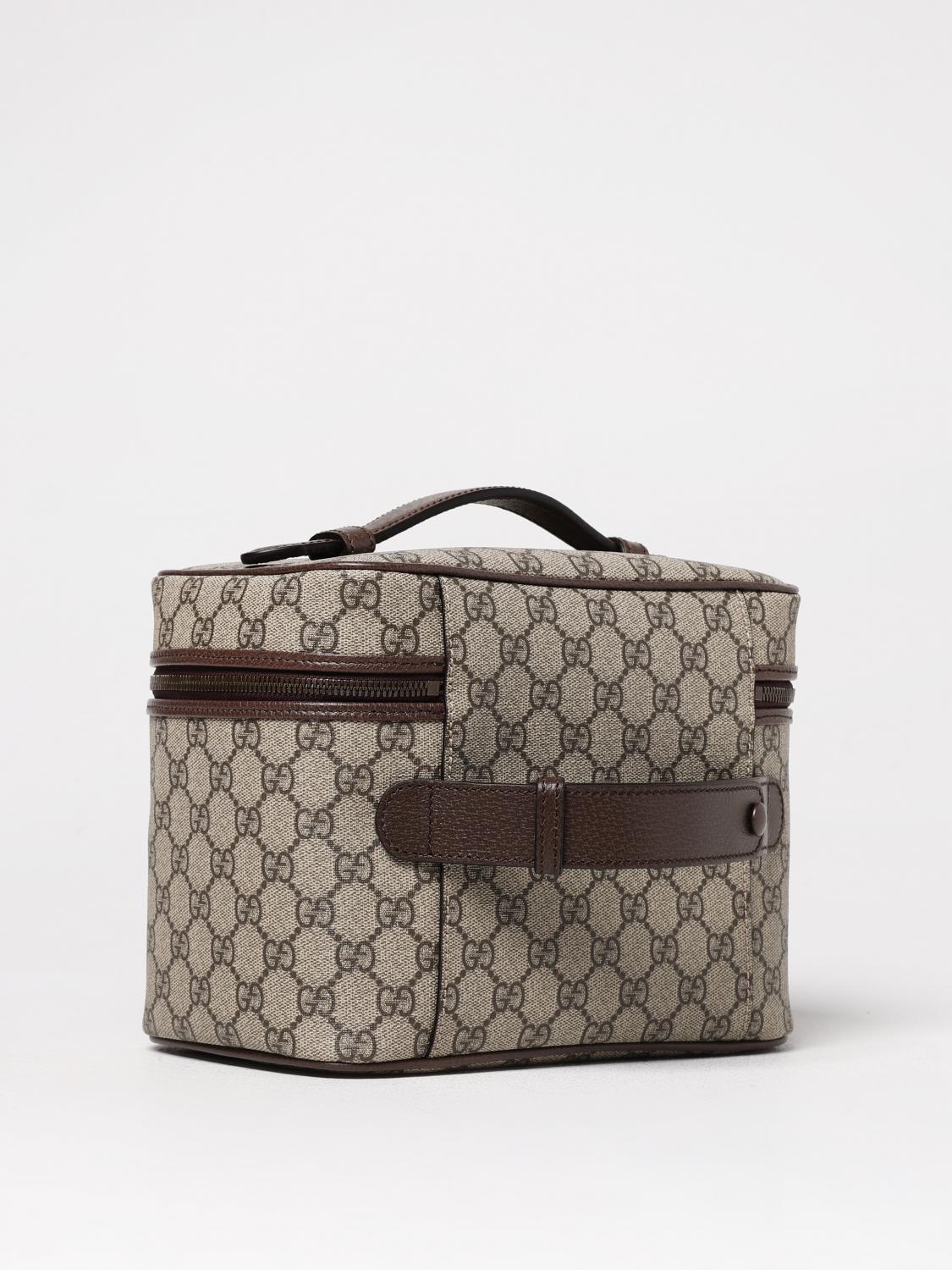 GUCCI TROUSSES DE TOILETTE: Sac homme Gucci, Beige - Img 2